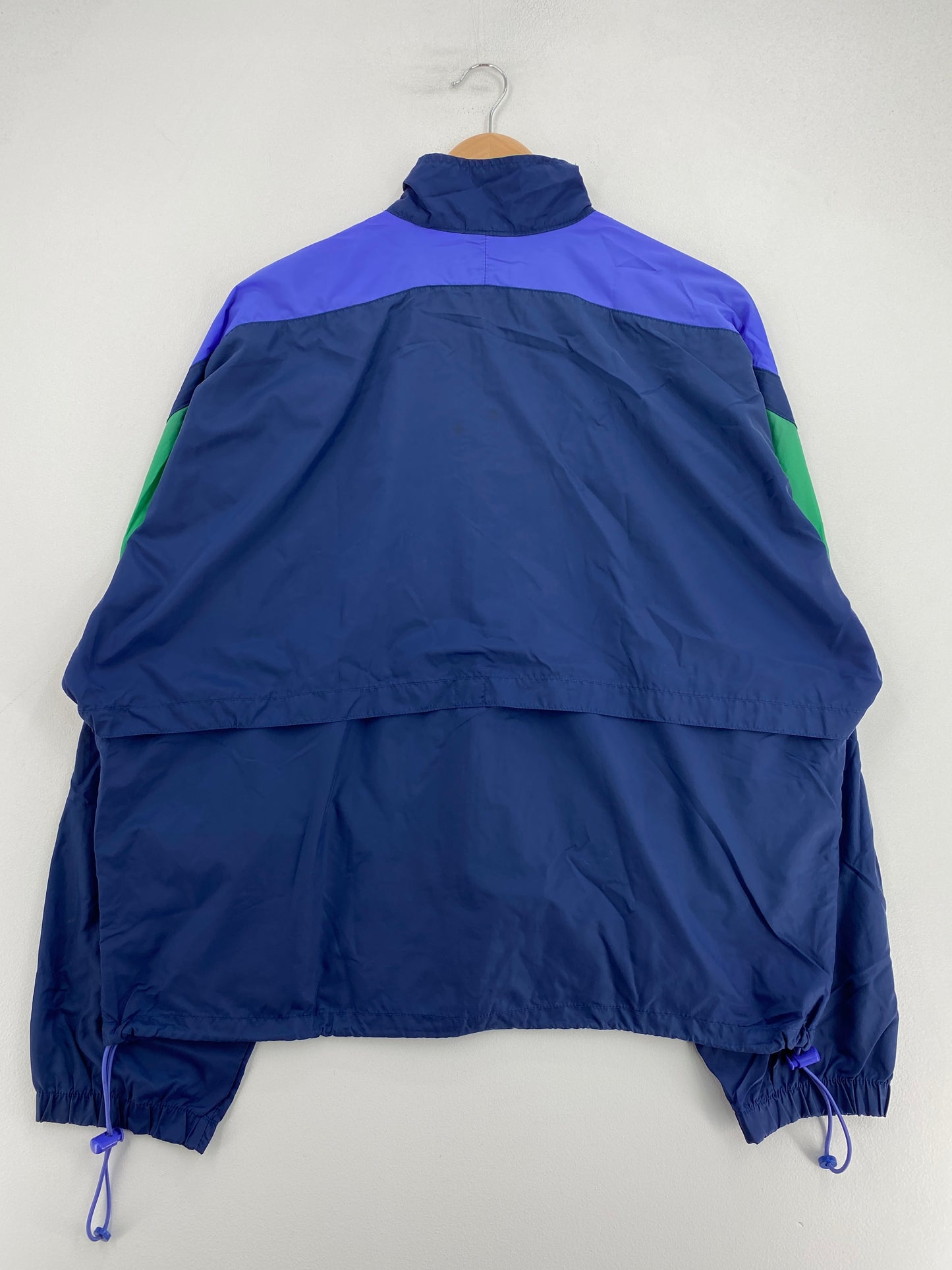 00' NIKE Size L Vintage Zip-up Nylon-Jacket / G1985N