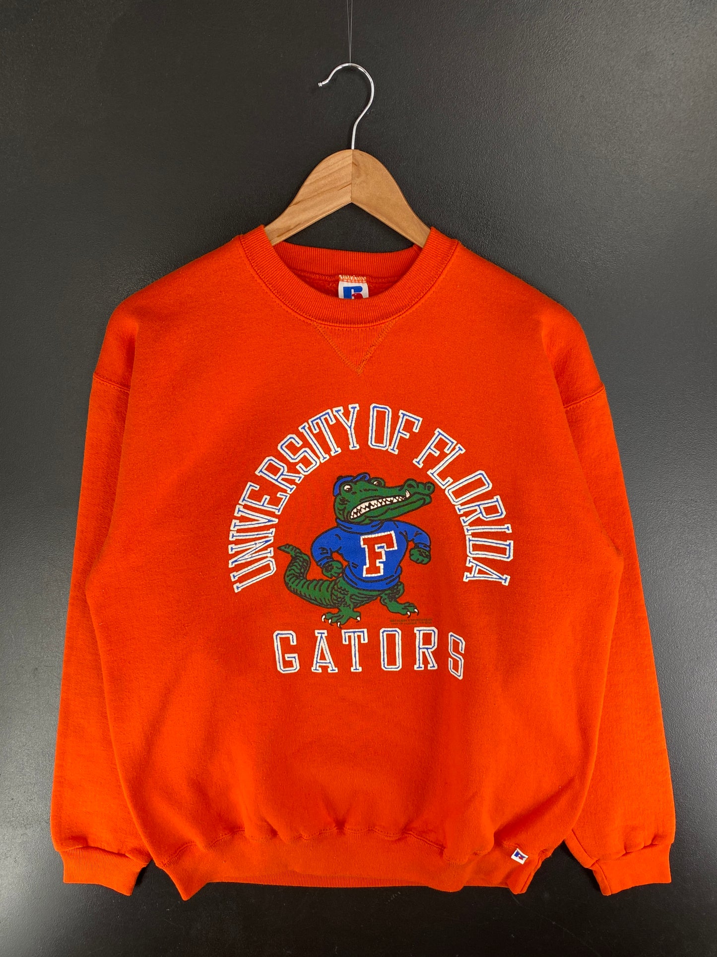 90's UNIVERSITY OF FLORIDA GATORS Made in USA Size XL Vintage College Sweat-shirt / F5501S