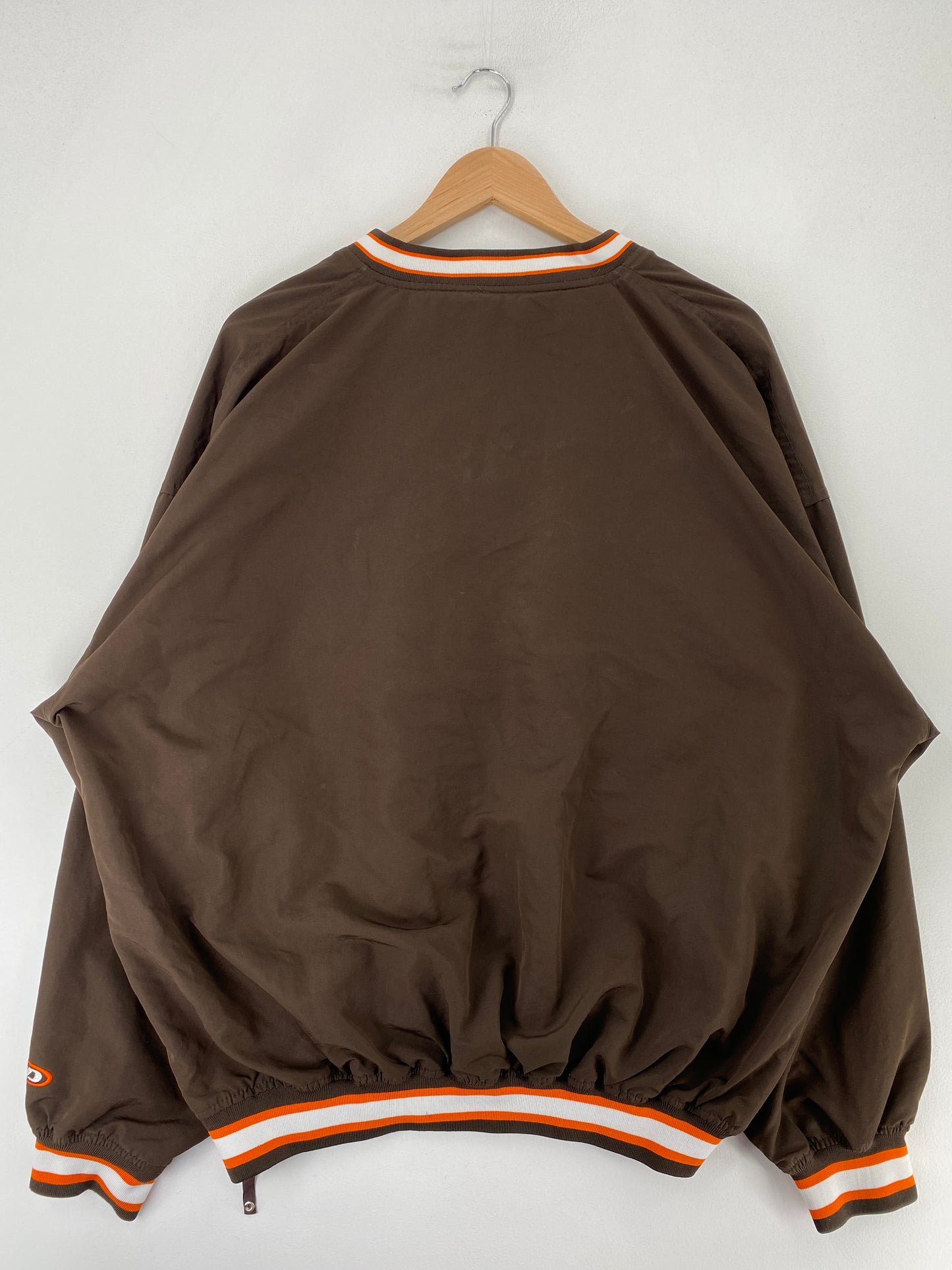 Vintage CLEVELAND BROWNS Size XXL Nylon Jacket / F9288N