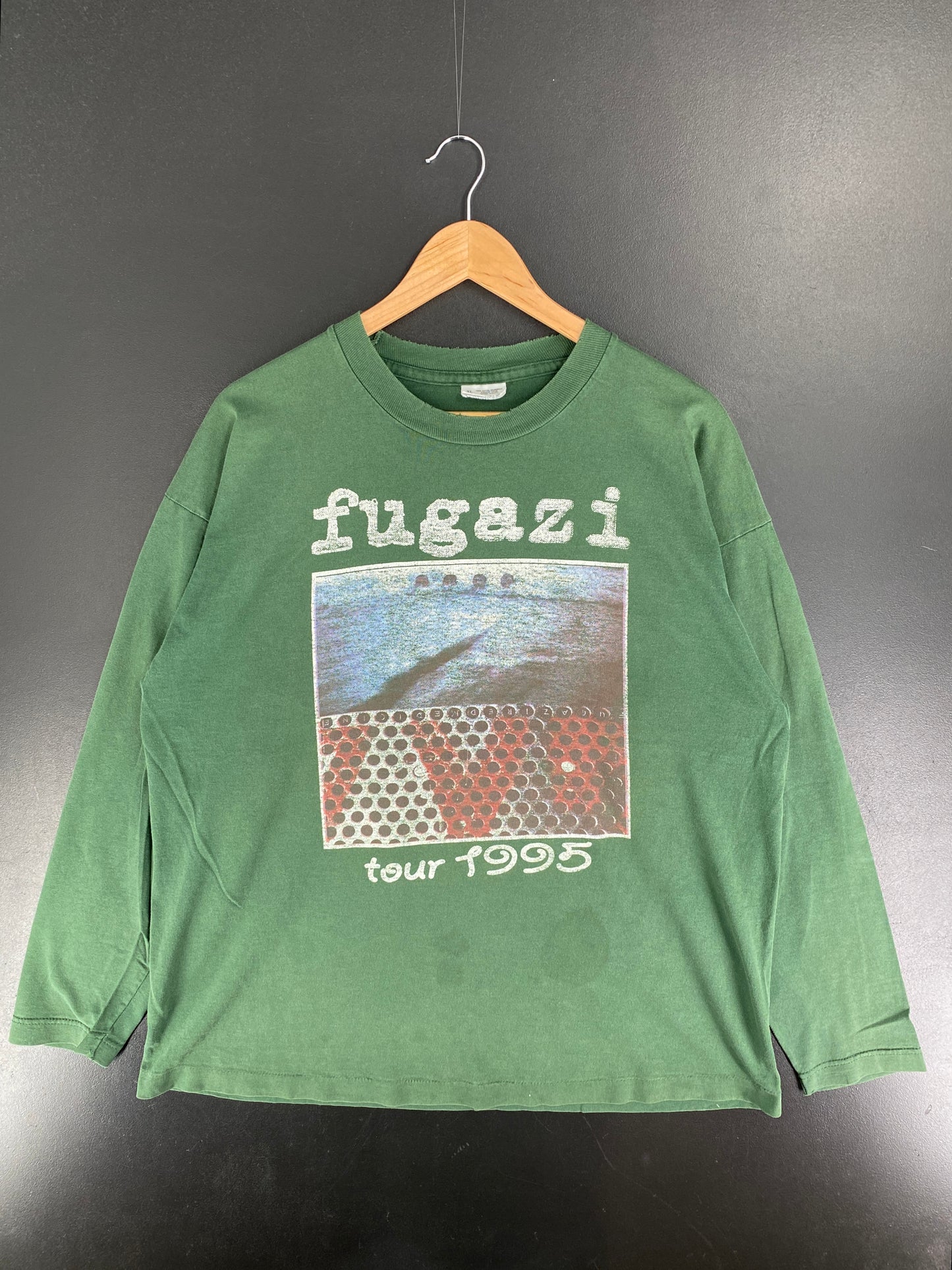 1995 FUGAZI Size XL Vintage Tour T-Shirt / F4136S