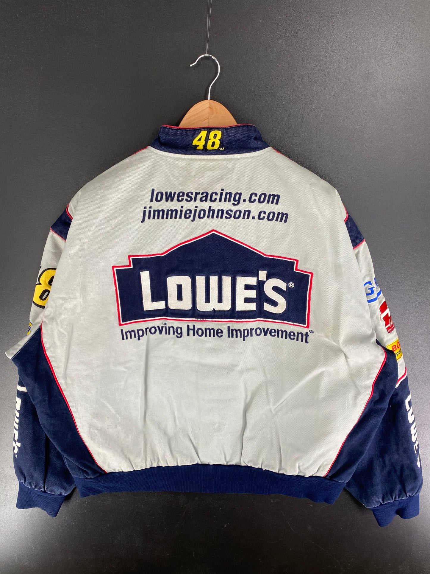 .Vintage LOWE'S Size XXL Racing Jacket/ F7920J