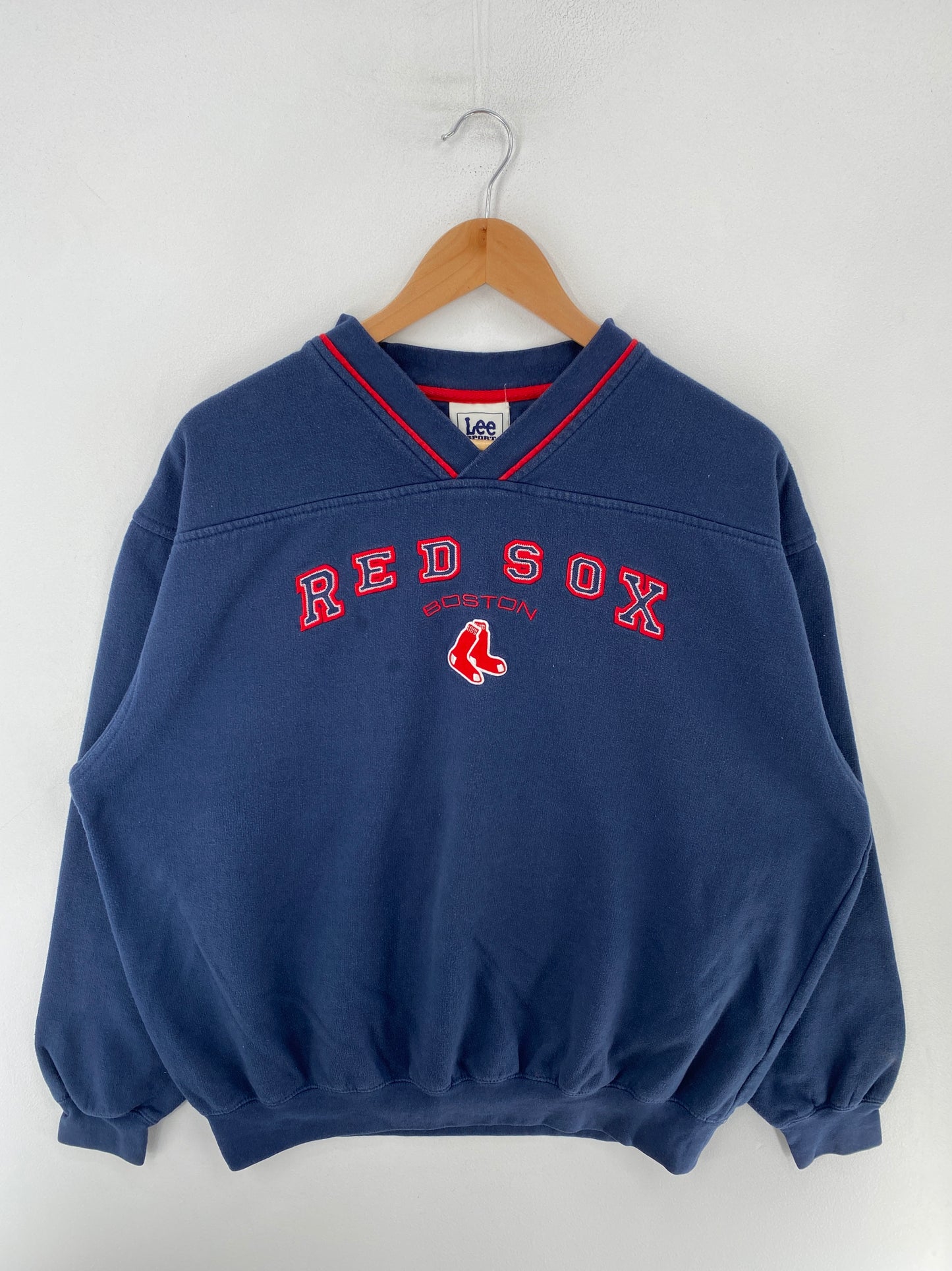 00’ BOSTON RED SOX Size No tag (Approx.L) MLB Sweat-Shirt / F8779S