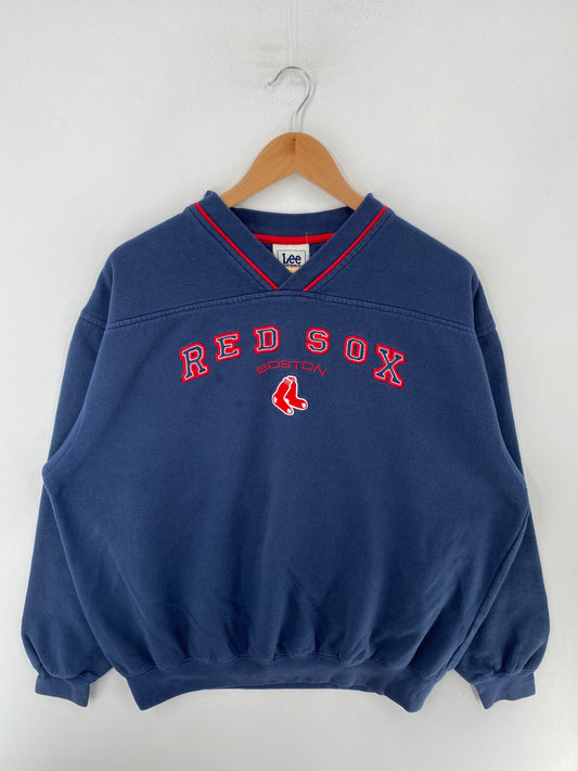 00’ BOSTON RED SOX Size No tag (Approx.L) MLB Sweat-Shirt / F8779S