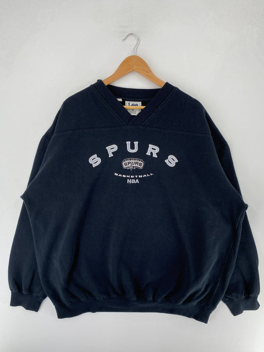 00’ SAN ANTONIO SPURS Size XXL NBA Vintage Sweat-Shirt / F3710S