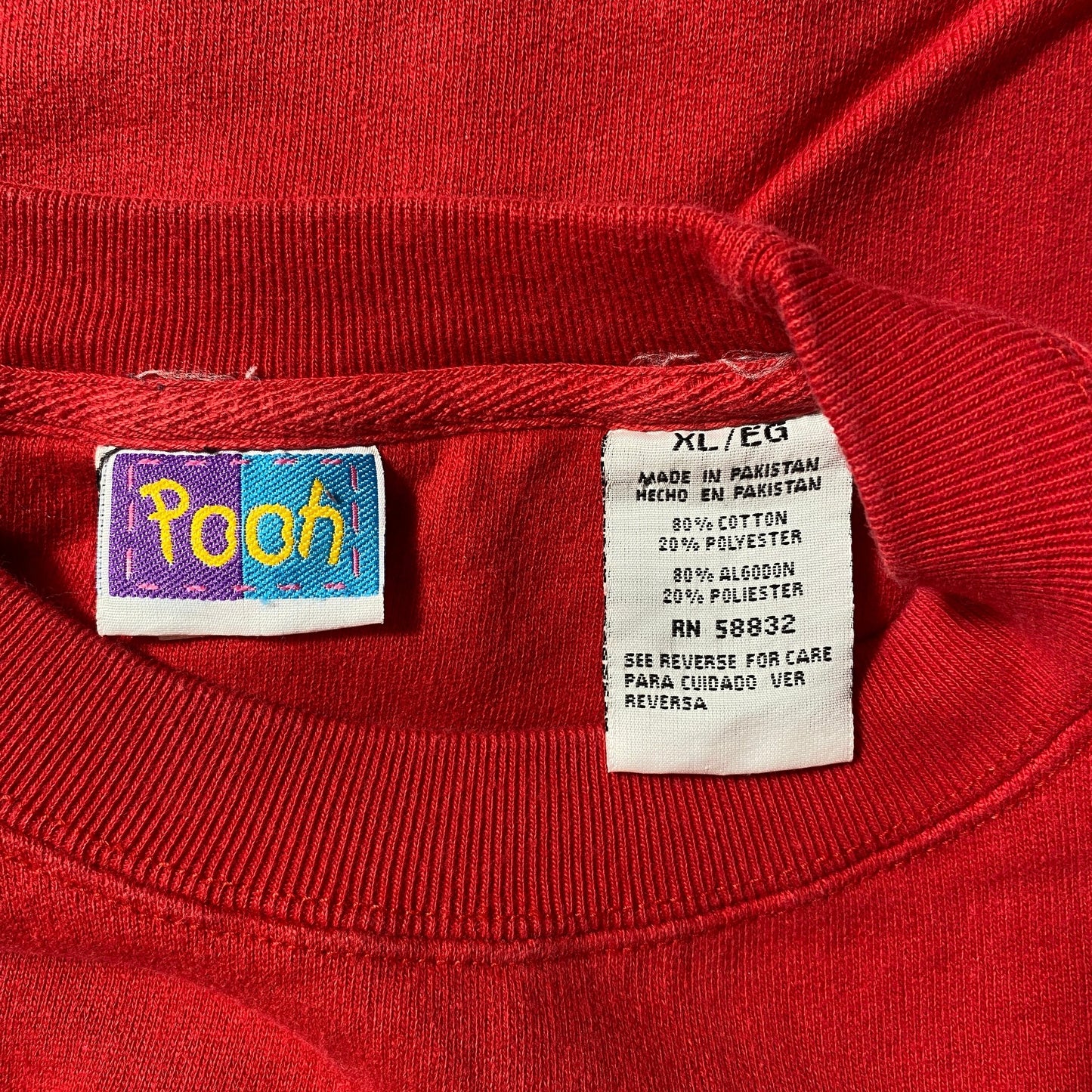 (XL) 90's WINNIE THE POOH Sweat-Shirt / A0001S