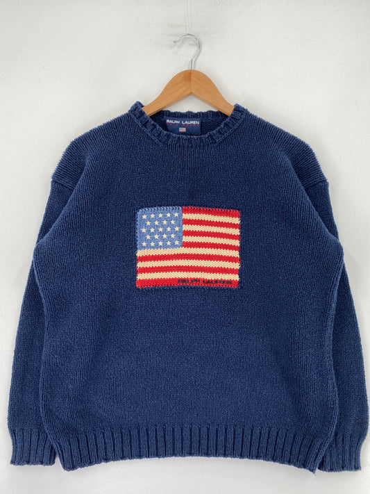 90’s POLO RALPH LAUREN  Size M Knitwear / F9019K