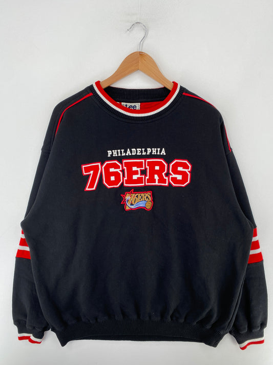 00’ PHILADELPHIA 76ERS Size XL NFL Sweat-shirt / F8639S