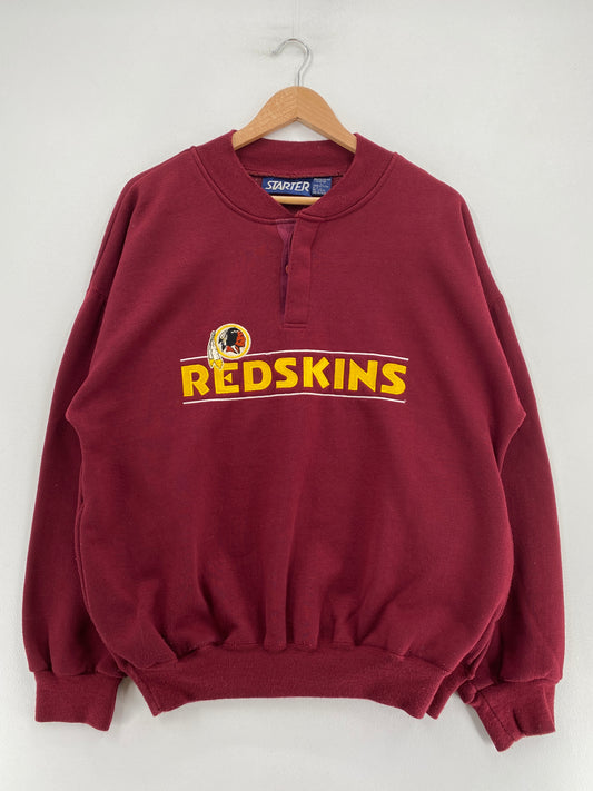 Early 90’s STARTER x WASHINGTON REDSKINS Size L NFL Sweat-Shirt / G3165S