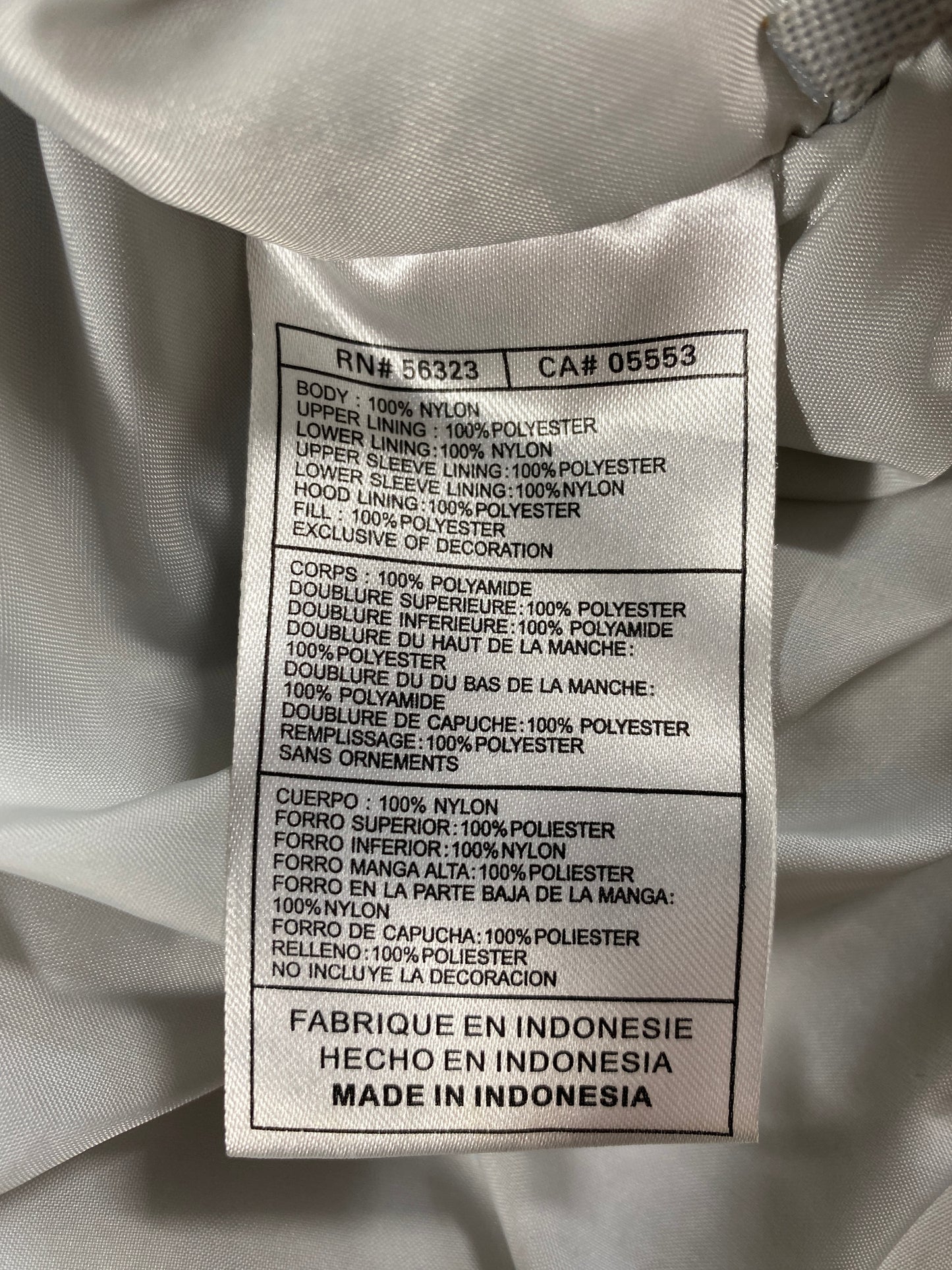 00’ NIKE Size XL Heavy Nylon Jacket / G5774N