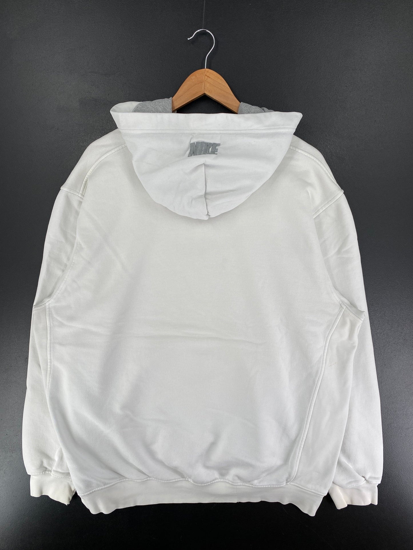 00' NIKE Size XL Vintage Half Zip-up Hoodie Sweat-shirt / G3332S