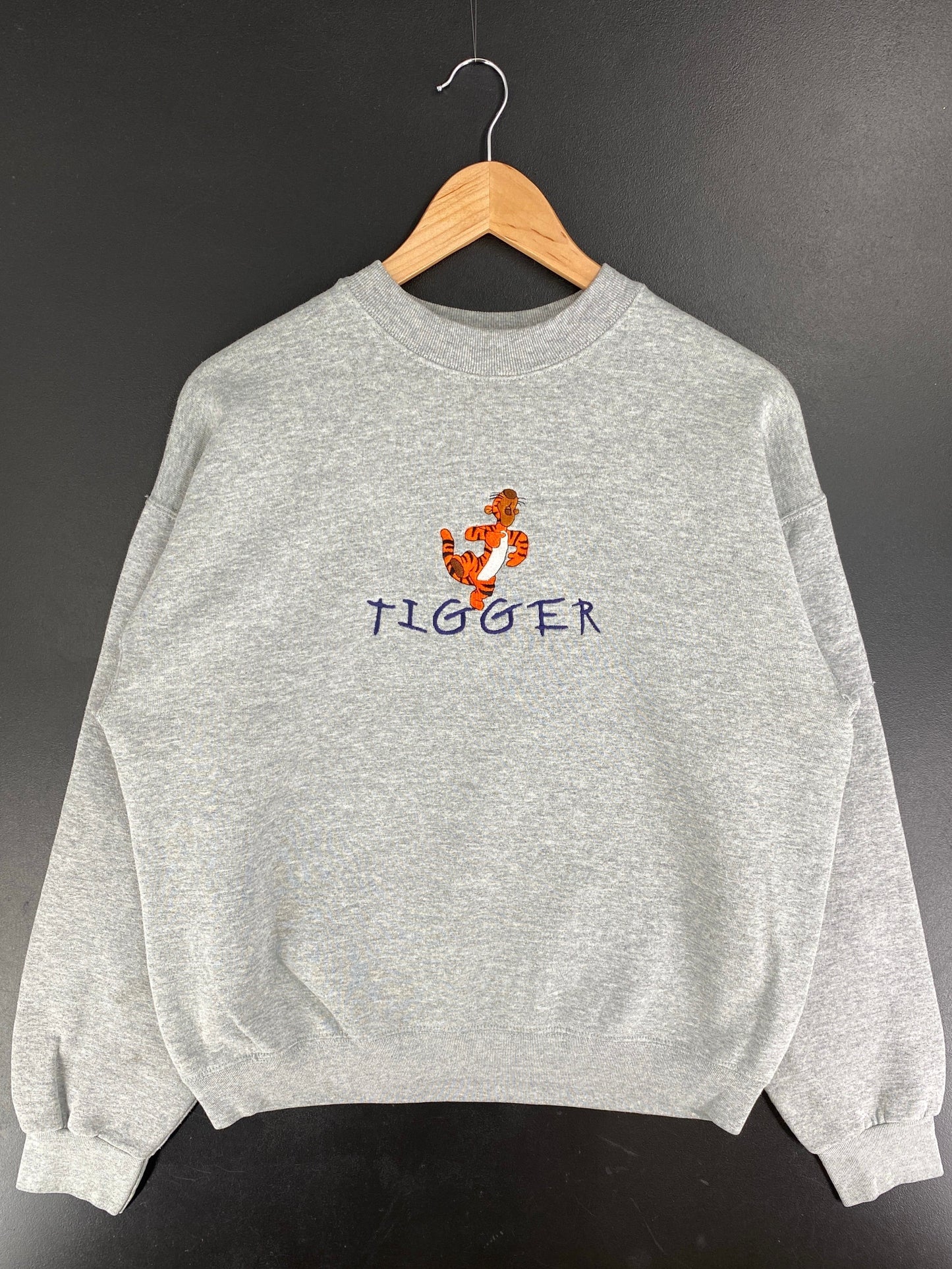 90's TIGGER Made in USA Size L Vintage DISNEY Sweat-shirt / G3320S