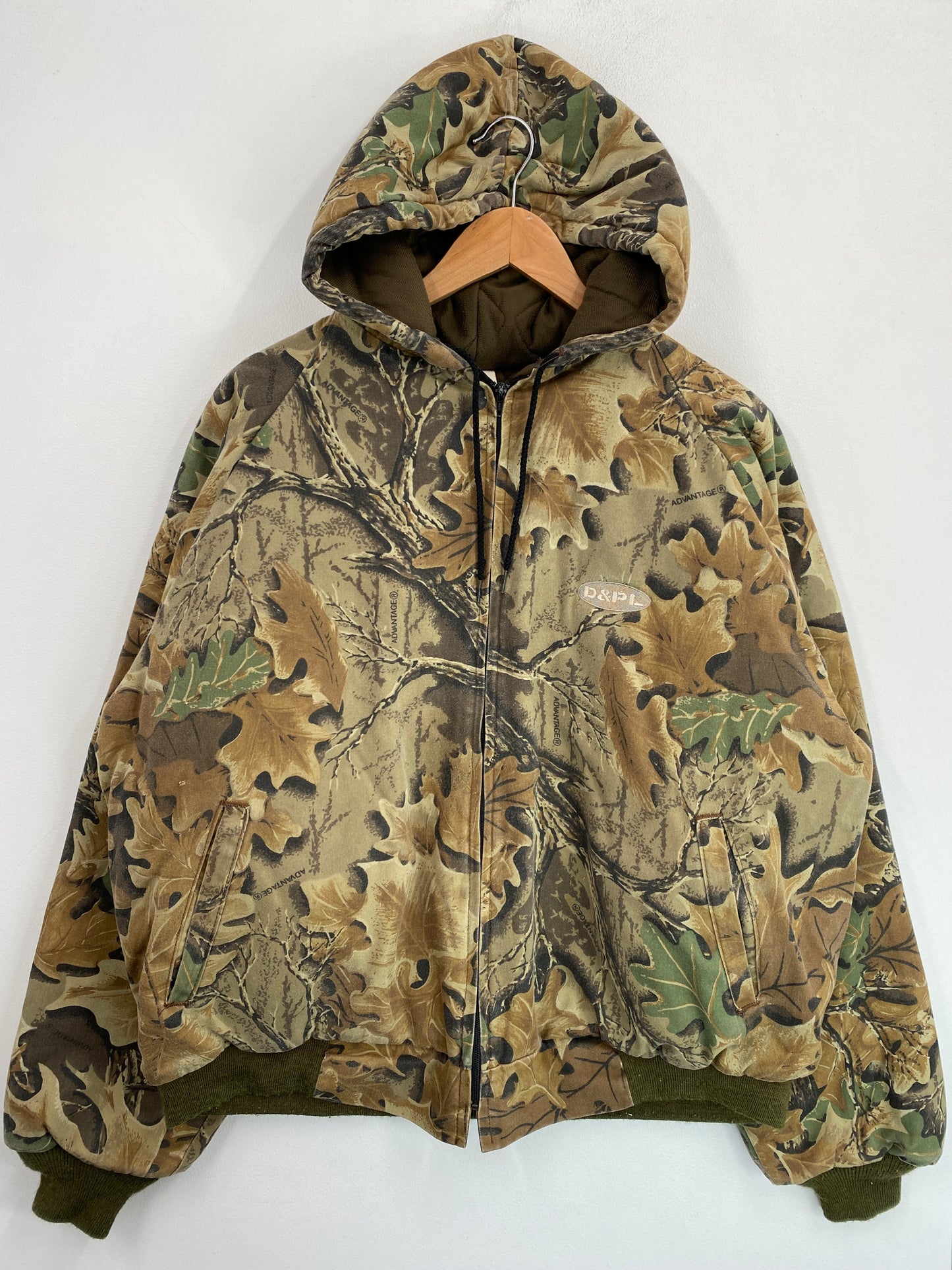 Vintage CAMO Size No Tag (Approx.L) Cotton Jacket / G7200J