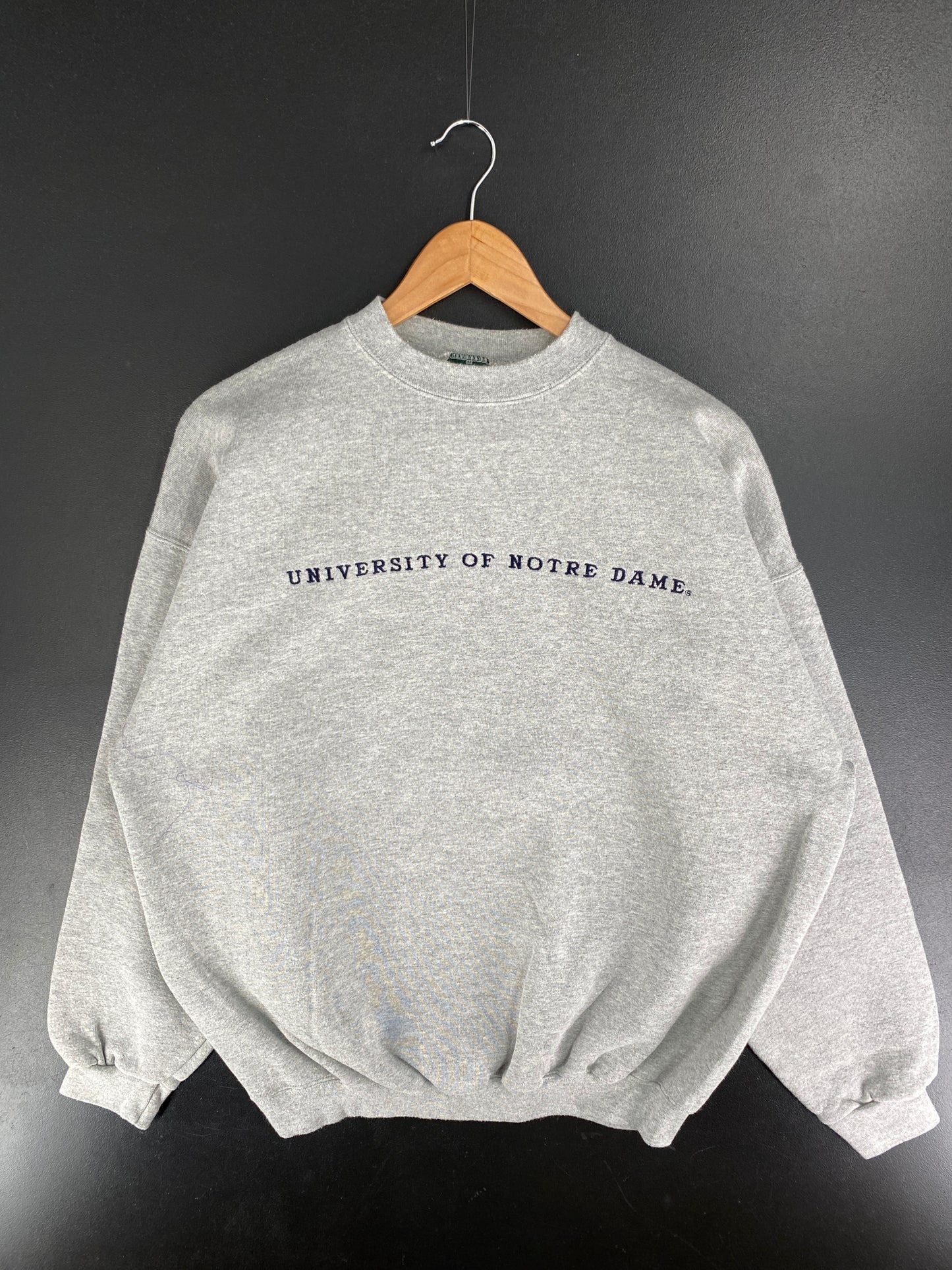 90’s NOTRE DAME Size XL College Sweat-Shirt / F4401S