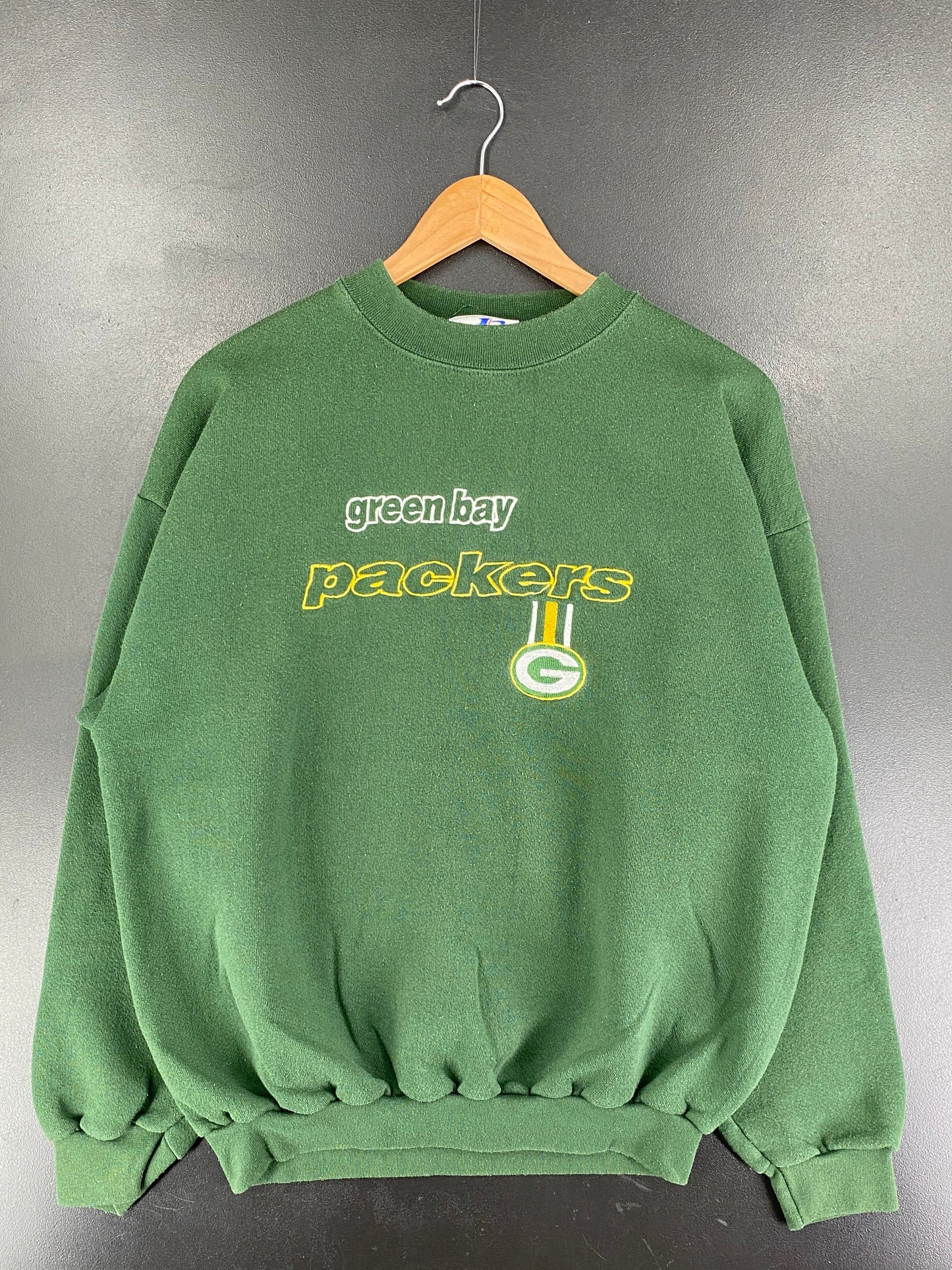 00’ GREEN BAY PACKERS Size L NFL Sweat-shirt / F2783S
