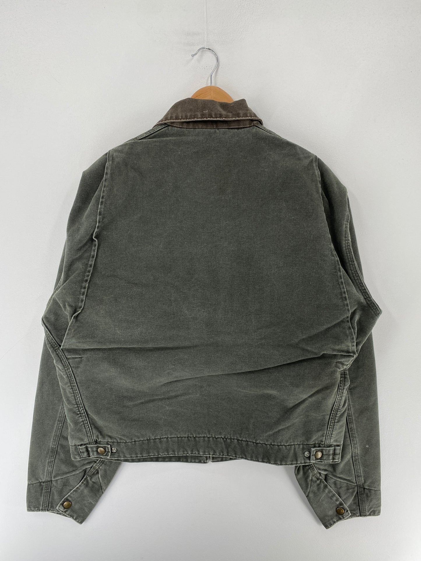 Vintage CARHARTT Size L ZIP-UP Duck Jacket / F2741J