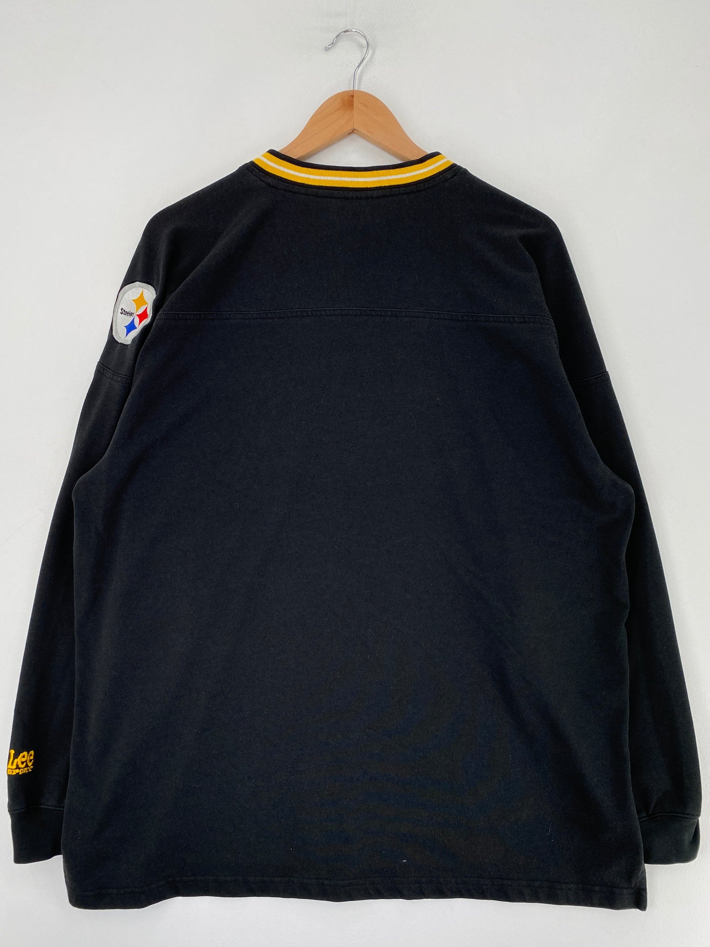 00’ PITTSBURGH STEELERS Size XL NFL Long Sleeve T-shirt / F9006T