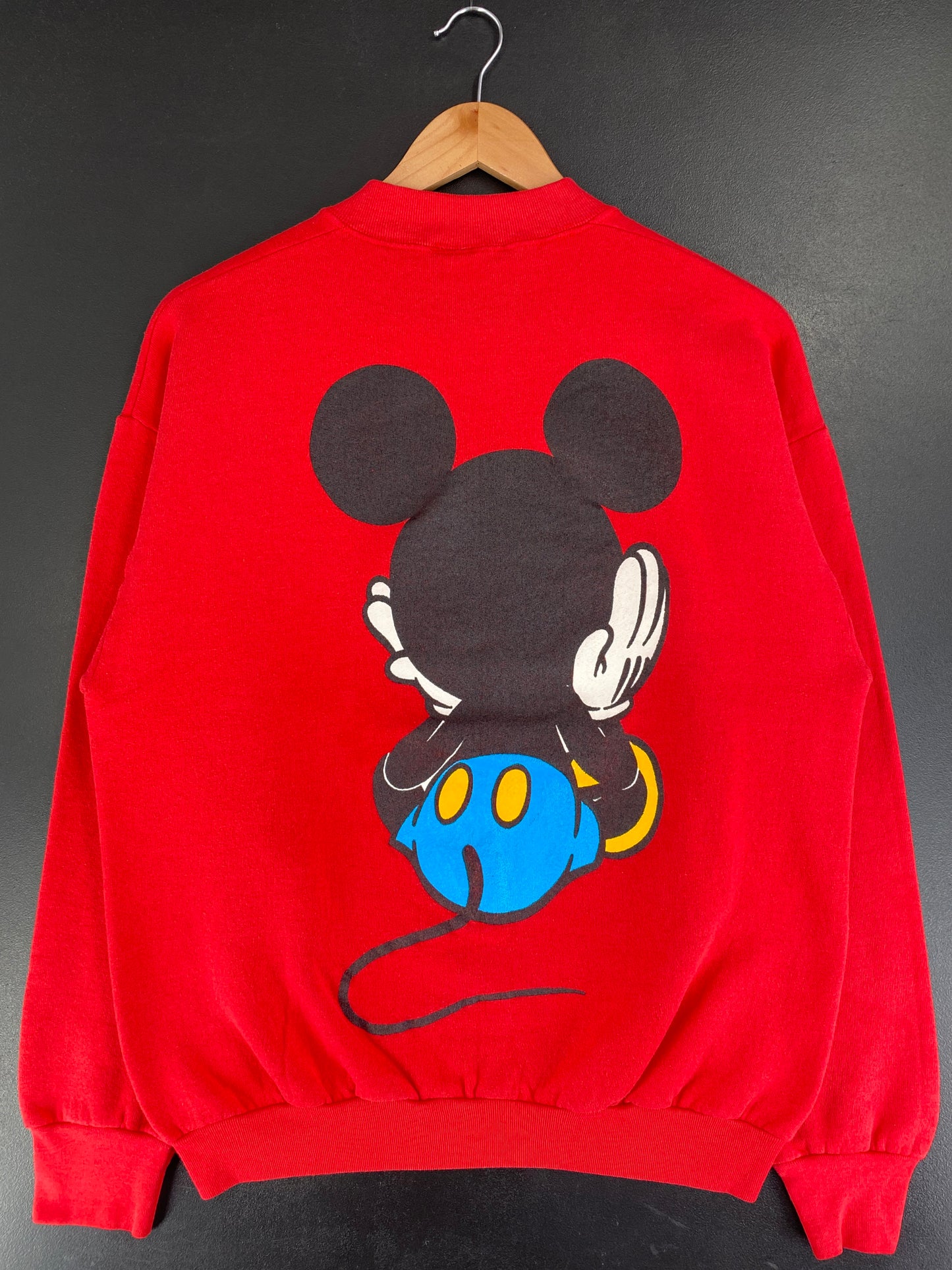 90's MICKEY Made in USA Size L Vintage DISNEY Sweat-shirt / F8854S