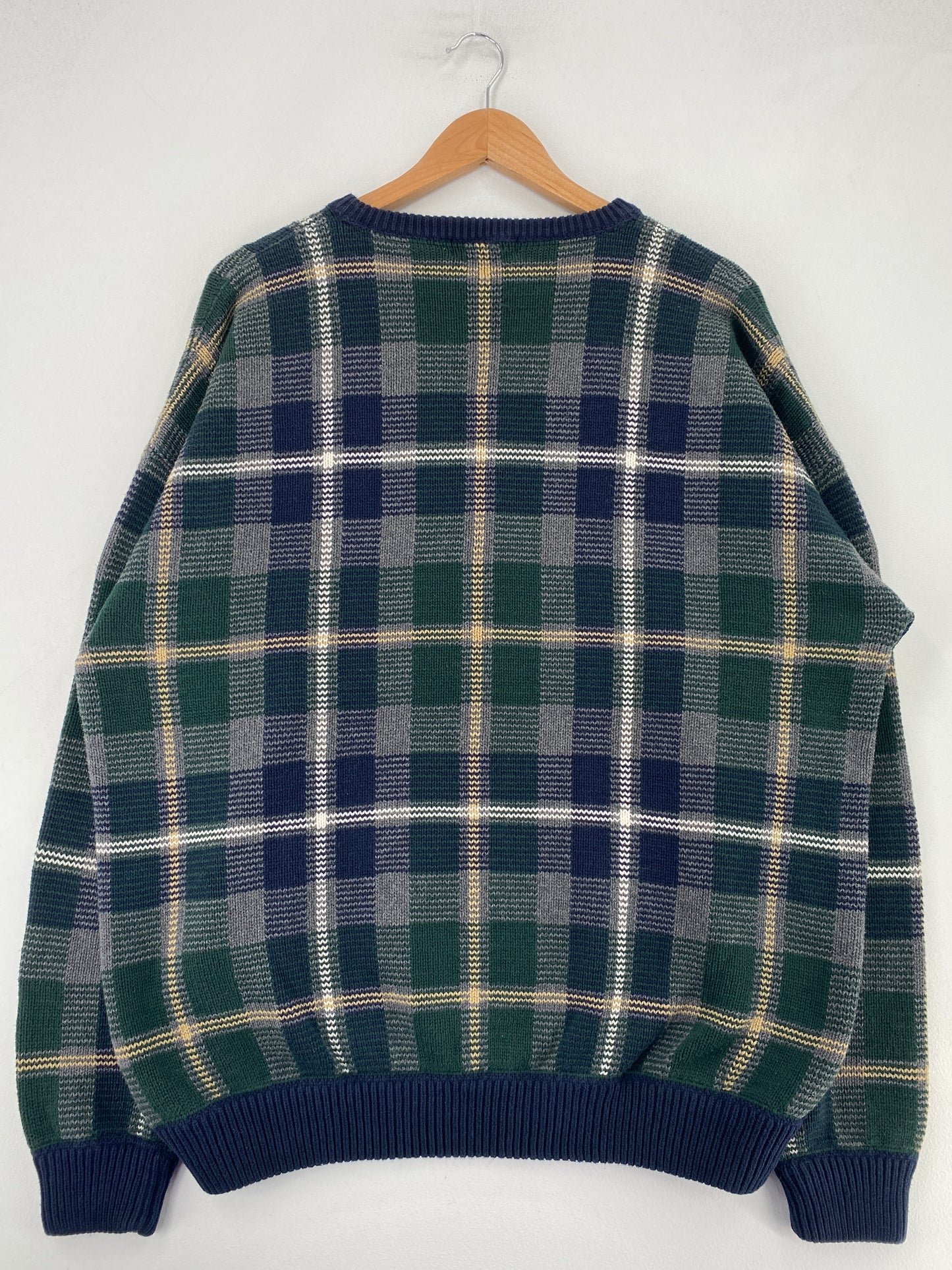 Vintage NAUTICA Size XXL Cotton Knit Sweater / G112K