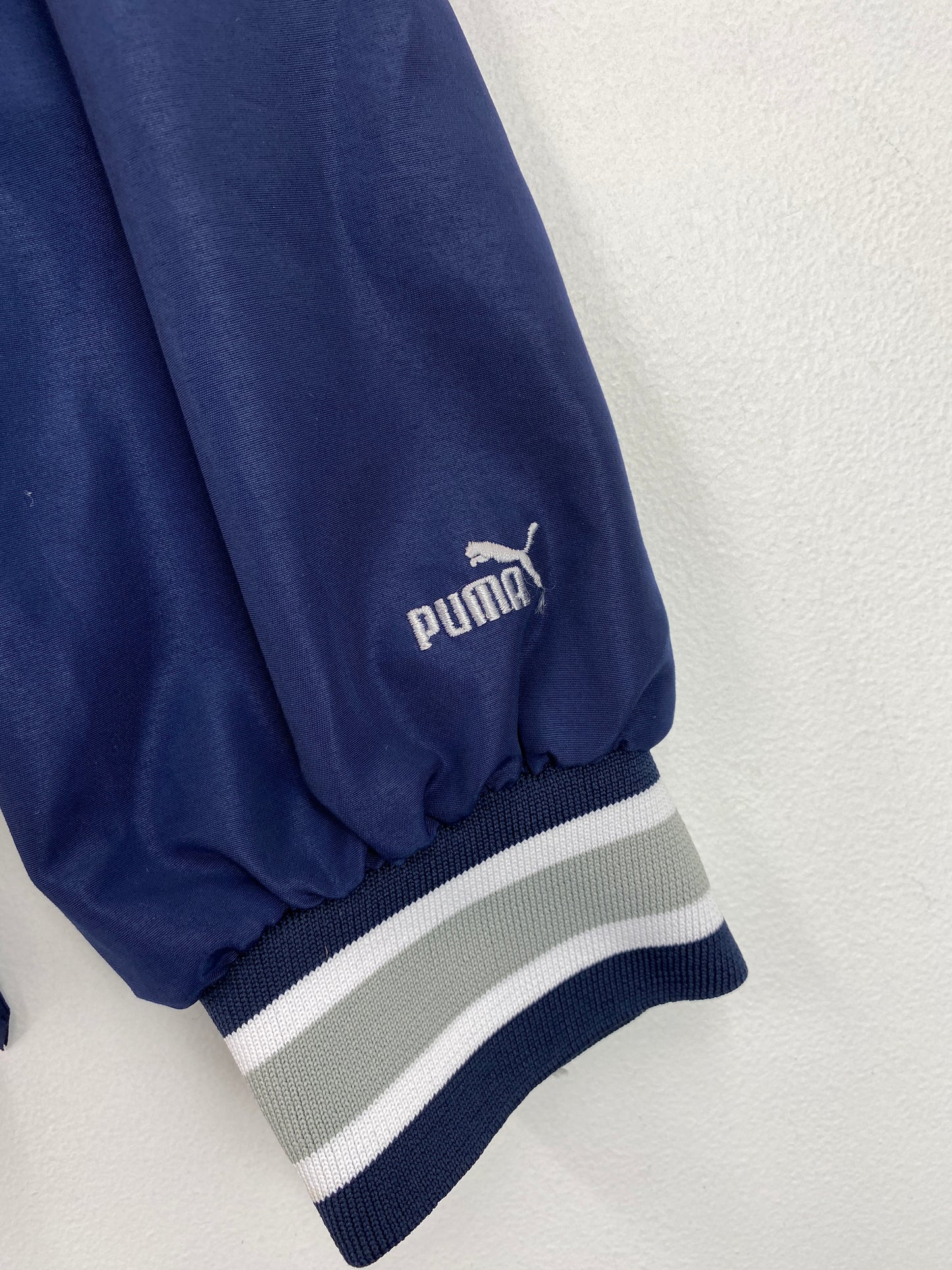 2000 PUMA x NEW YORK YANKEES Size XL Vintage MLB Nylon Jacket / G4369N