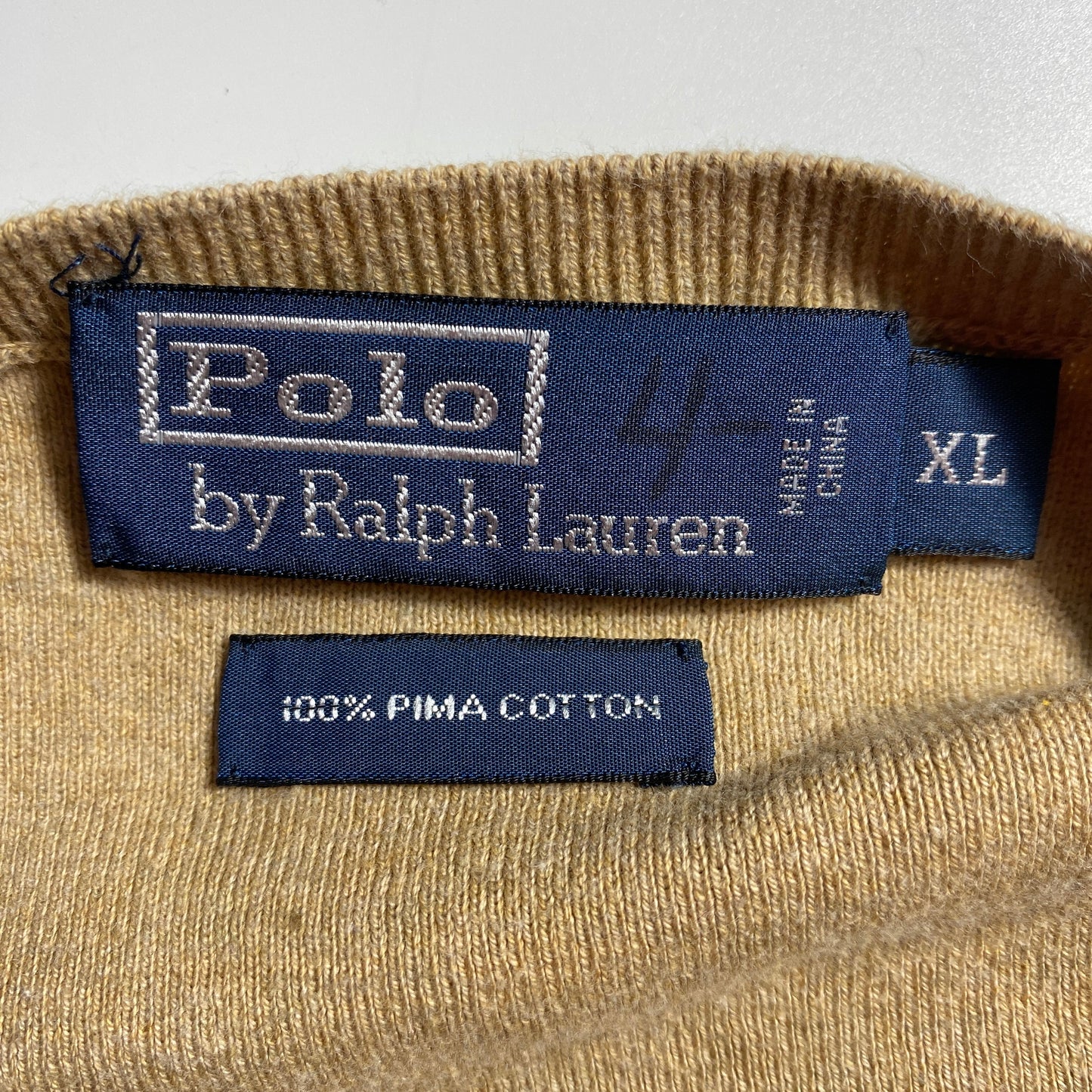 (XL) 90's RALPH LAUREN Cotton Knitwear / A0031K