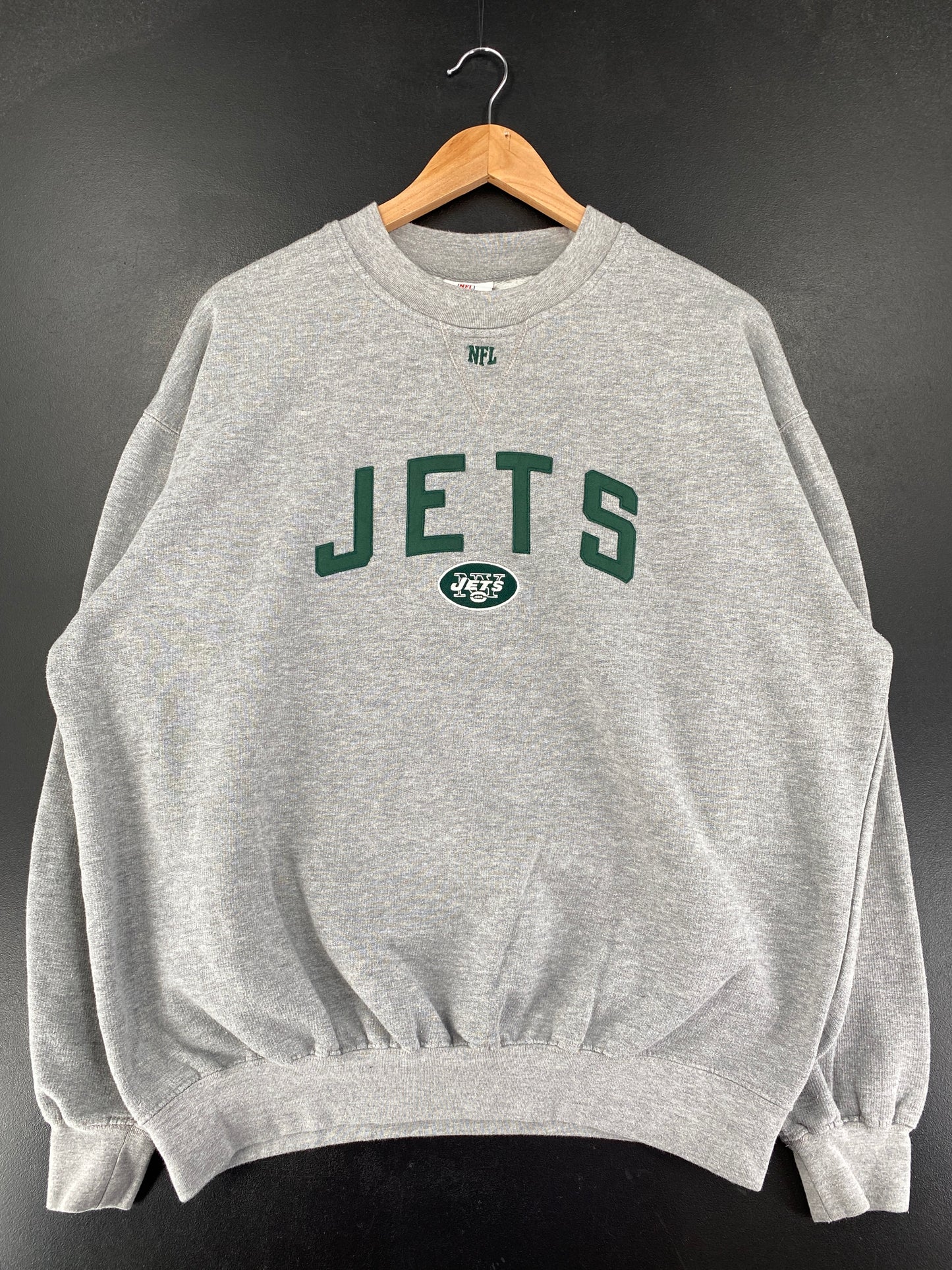 00’ NEW YORK JETS Size L NFL Sweat-Shirt / G89S