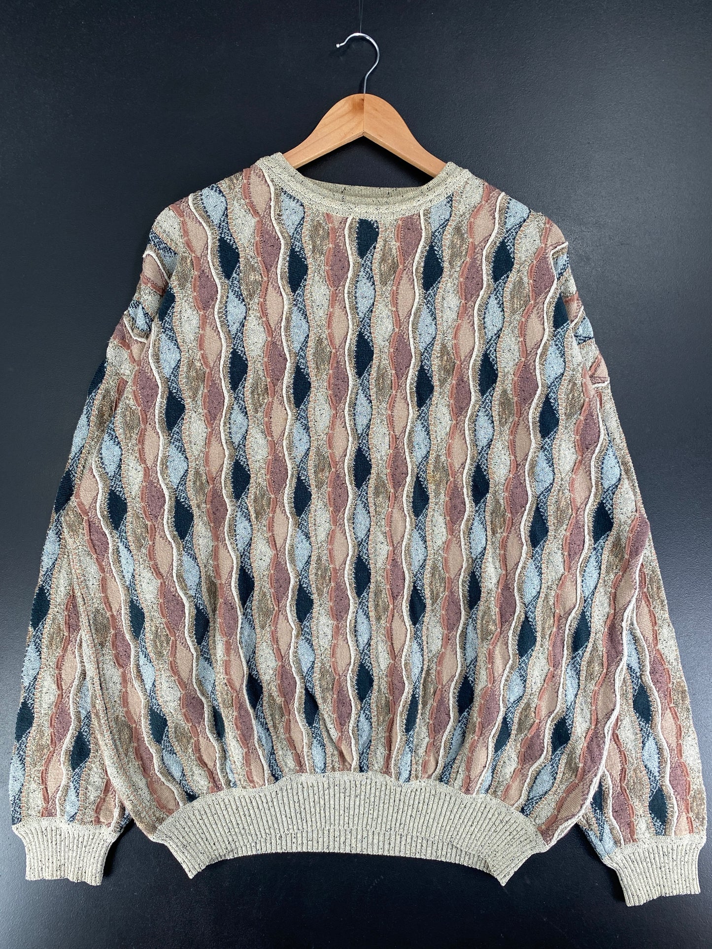 .90's COOGI STYLE Made in USA Size XXL Vintage Knitwear / F9026K