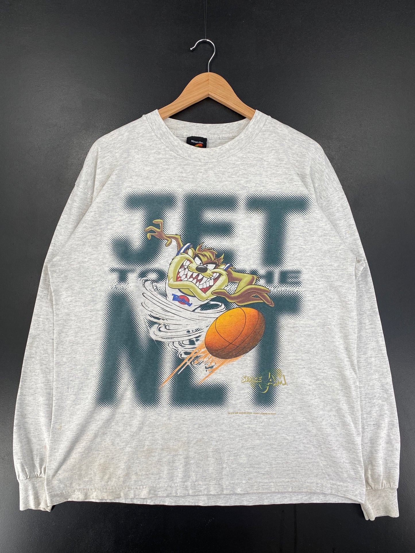 1998 SRACE JAM LOONY TUNES Size Approx.XL Vintage T-Shirt / G1561T