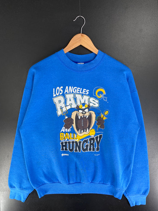 1993 LOS ANGELES RAMS Made in USA Size XL Vintage NFL Sweat-Shirt / F8738S