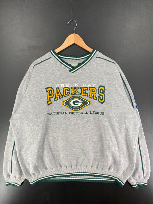 00’ GREEN BAY PACKERS Size XL NFL Sweat-shirt / F2571S