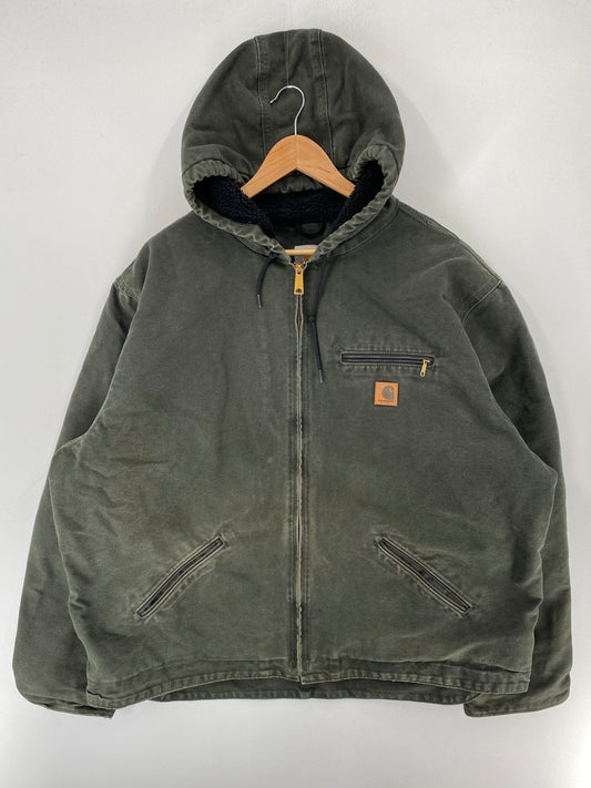 Vintage CARHARTT Size XXL Zip-Up Duck Jacket / F4991J