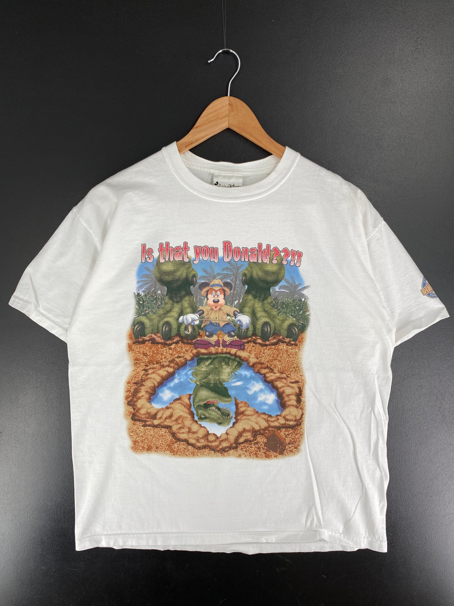 00’ MICKEY Size No Tag (Approx.L) DISNEY T-shirt / F4388T