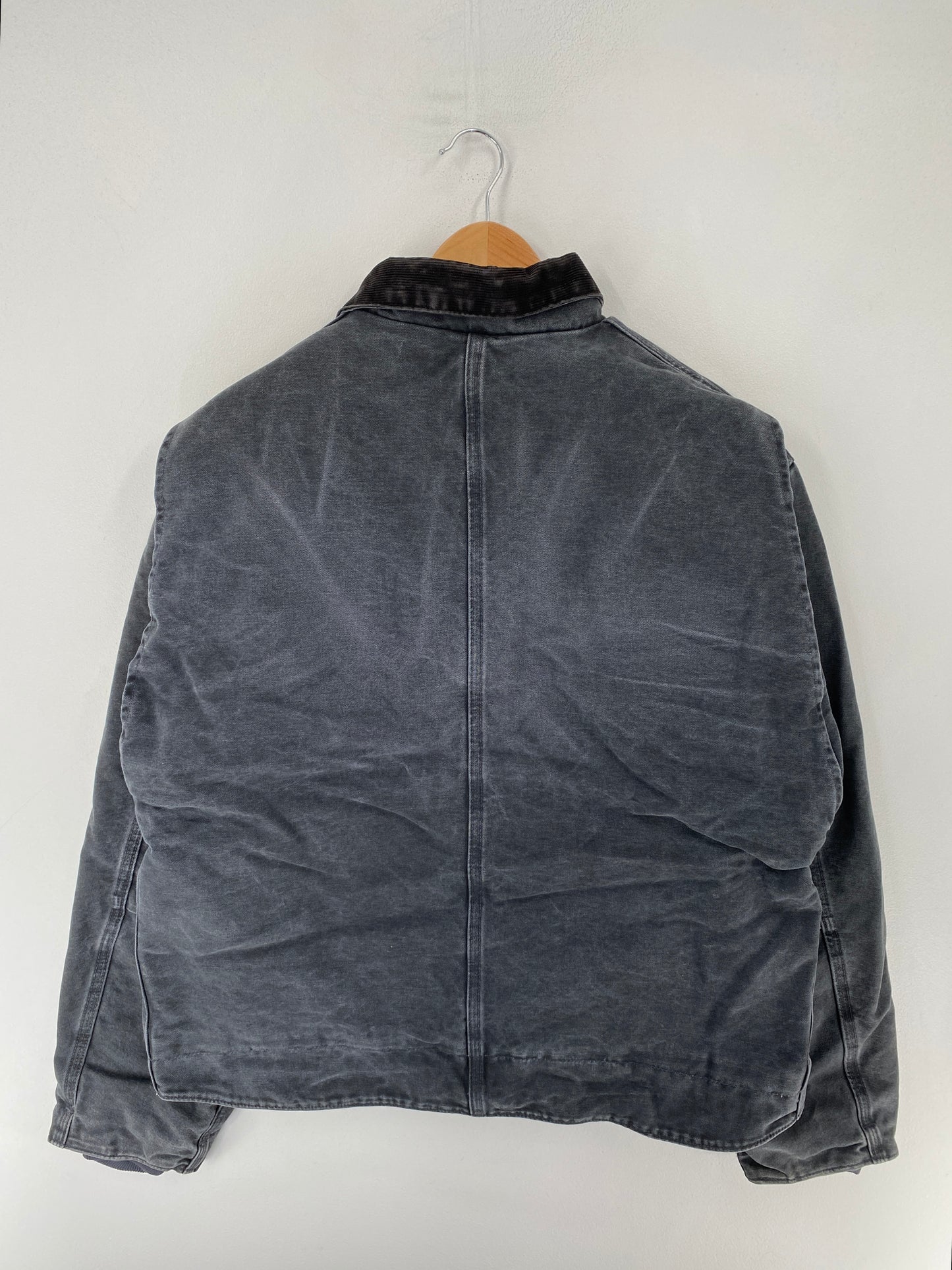 Vintage CARHARTT Size L Zip-Up Duck Jacket / F4990J