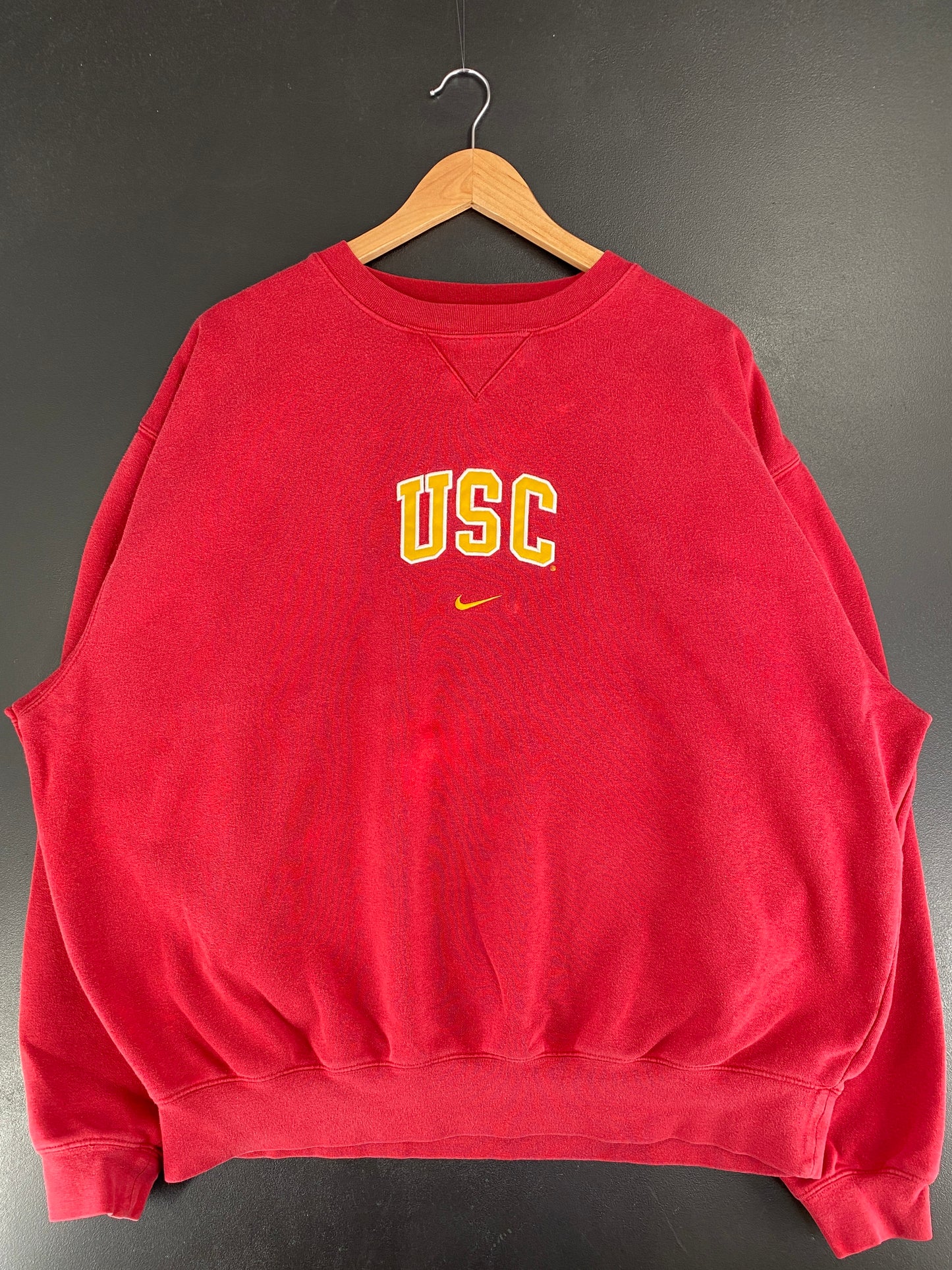 00’ NIKE x USC Size L Hoodie Sweat Shirt / F9045S