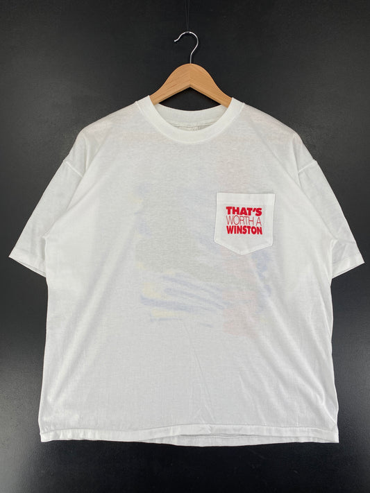 90’s WINSTON Made in USA Size XL Vintage T-Shirt / G6327T