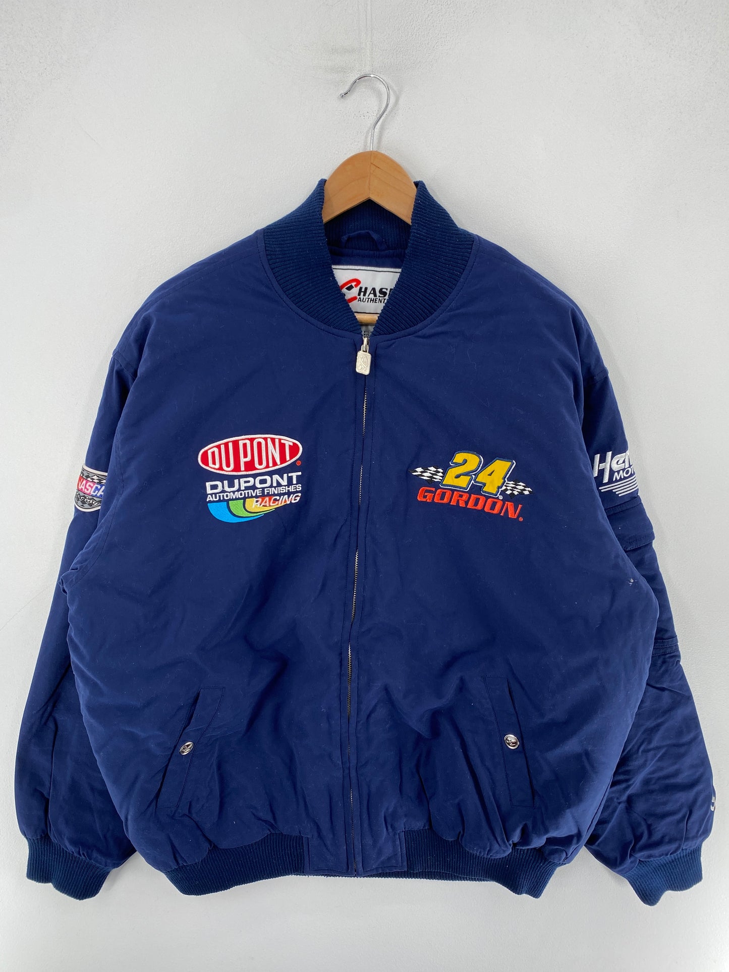 Vintage JEFF GORDON Size L Racing Nylon Jacket / F3798N
