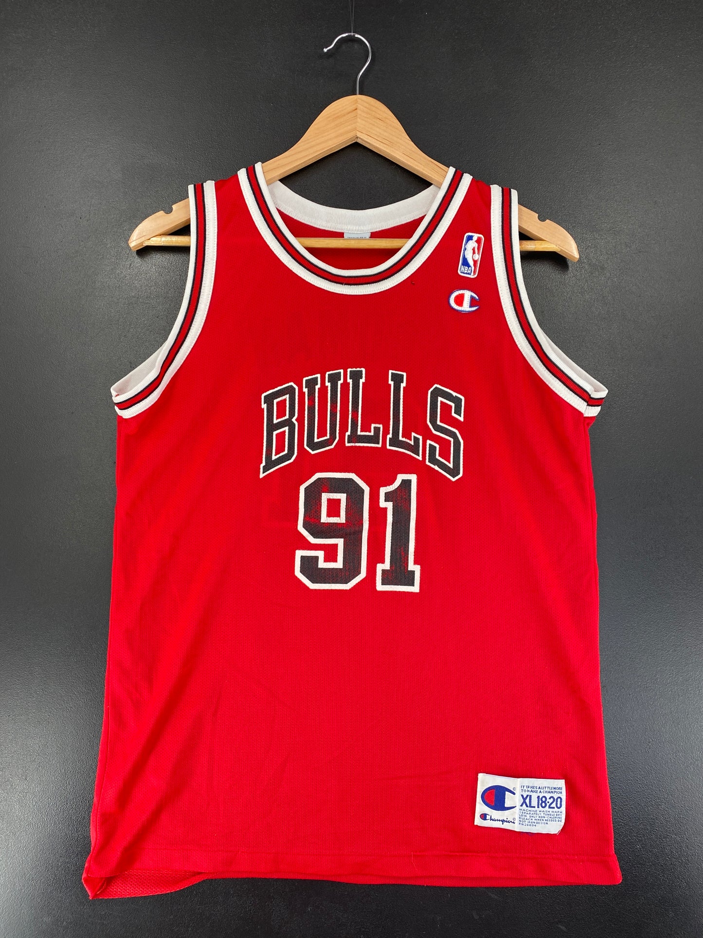 .90’s KIDS CHICAGO BULLS Size Kids XL NBA Jersey / F9360J