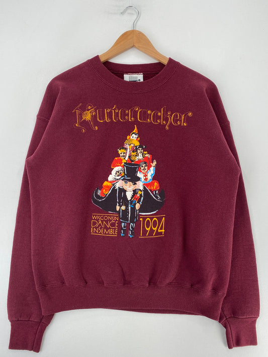 1994 WISCONSIN DANCE ENSEMBLE Made in USA Size L Vintage Sweat-Shirt / G433S