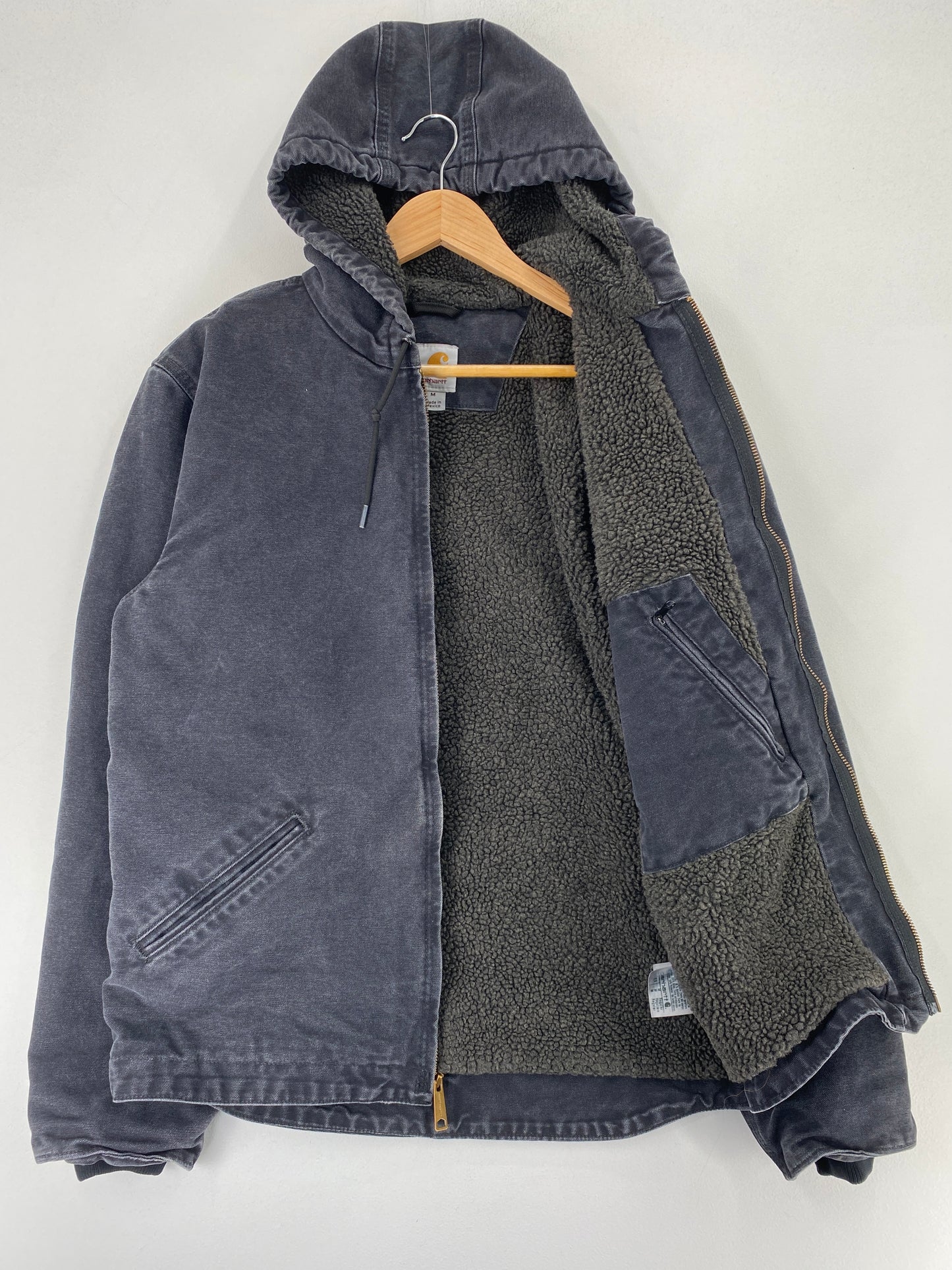 Vintage CARHARTT Size M Duck Hoodie Jacket / F9404J