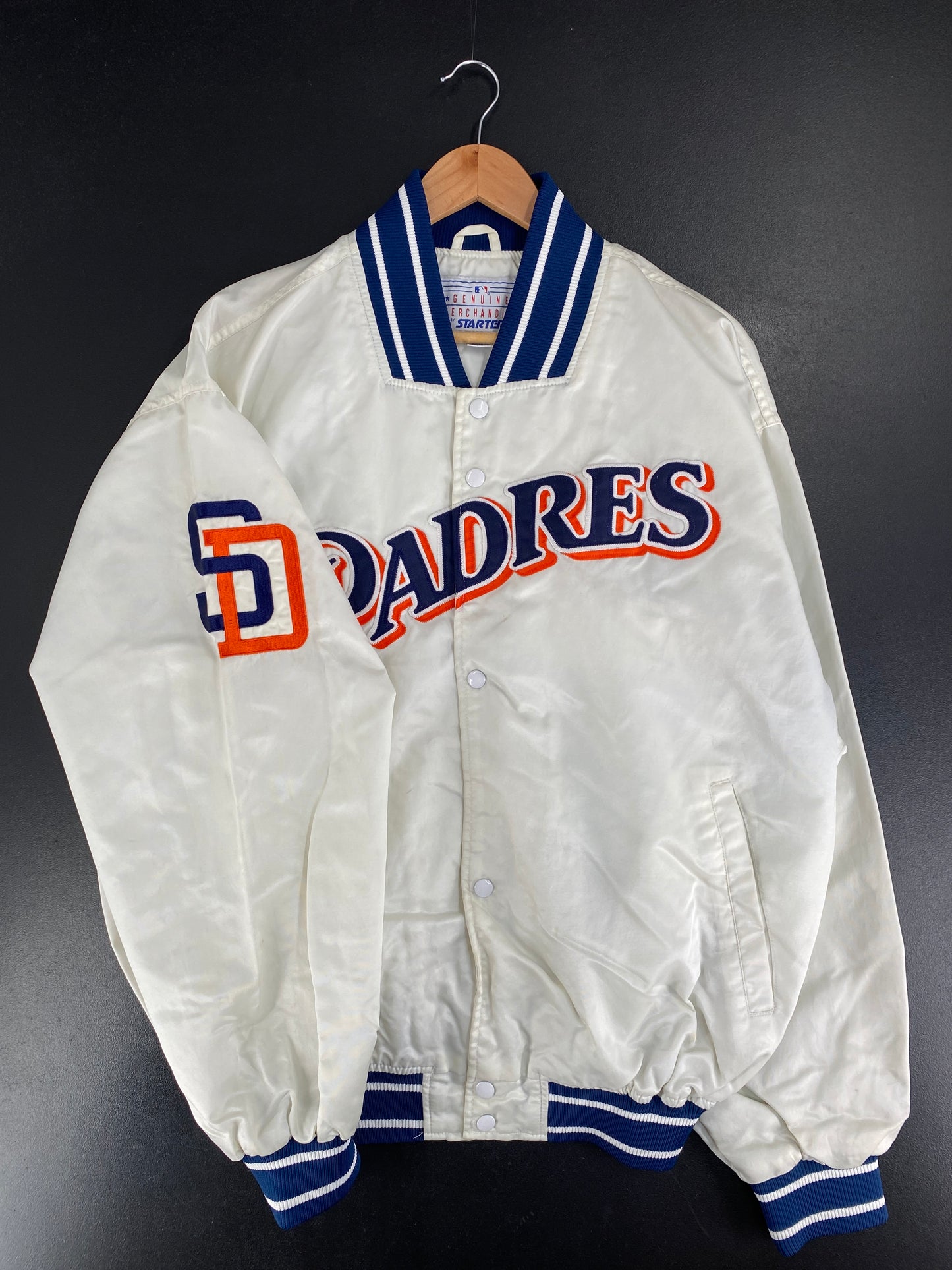90’s STARTER x SAN DIEGO PADRES Size XL MLB Nylon Jacket / F8998N