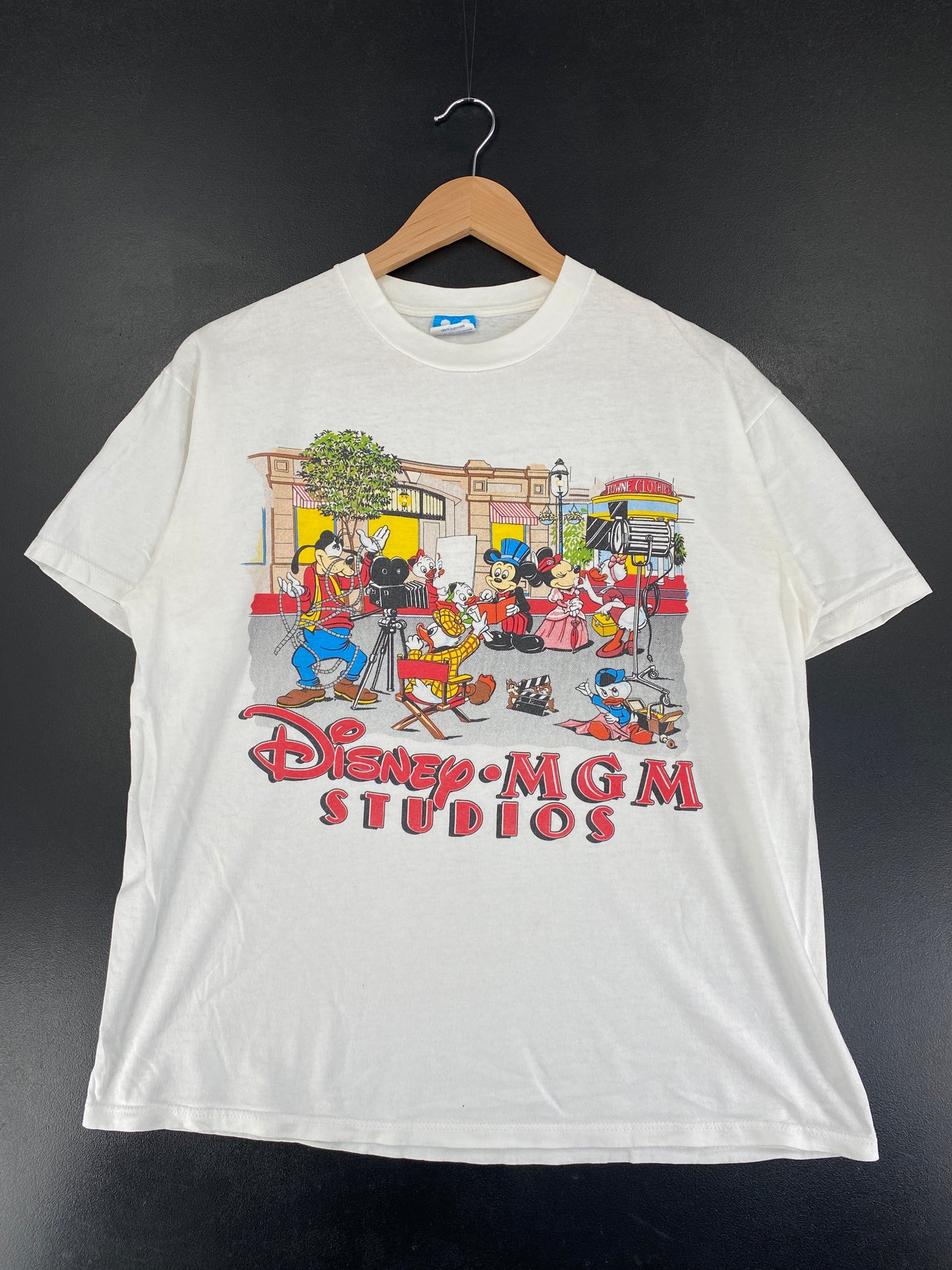 90's DISNEY MGM STUDIOS Made in USA Size Ladies L Vintage Disney T-shirt / F9389T