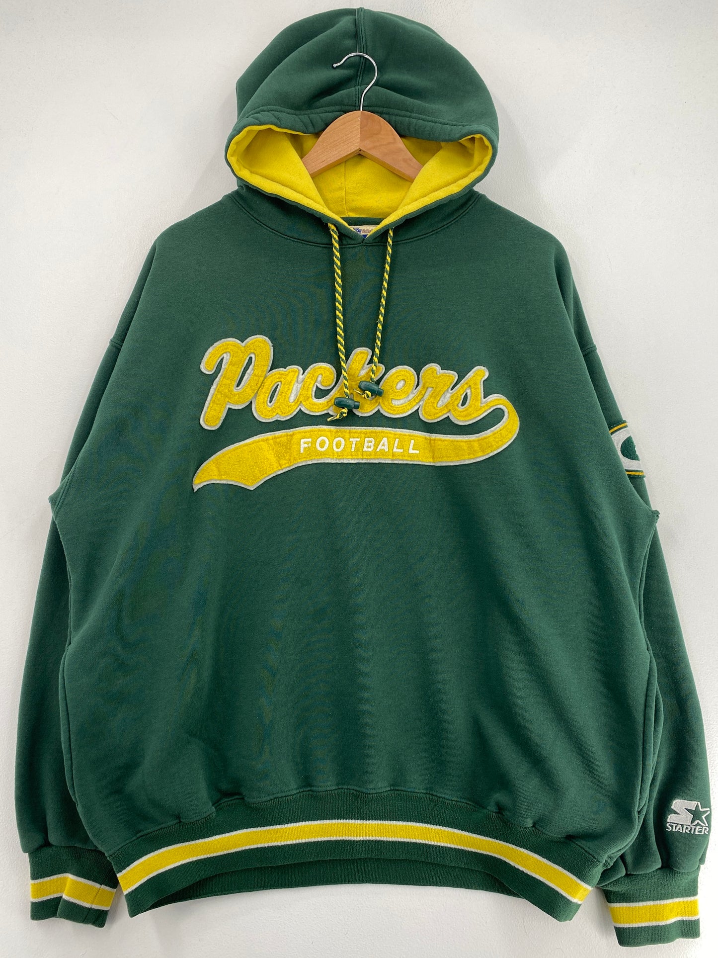 90’s STARTER x GREEN BAY PACKERS Size XL NFL Sweat-Shirt / G1420S