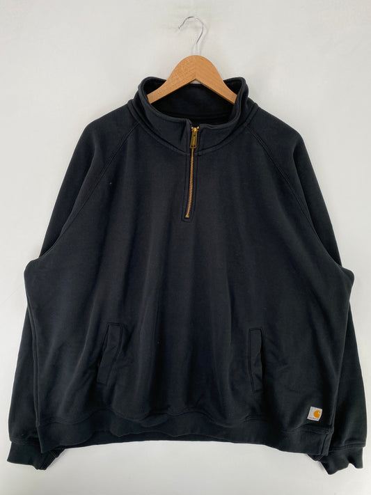 Vintage CARHARTT Size XXXXL Half-Zip Sweat-Shirt / G3874S