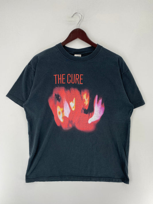 90’s THE CURE Made in USA Size L Vintage Music T-shirt / F2574T