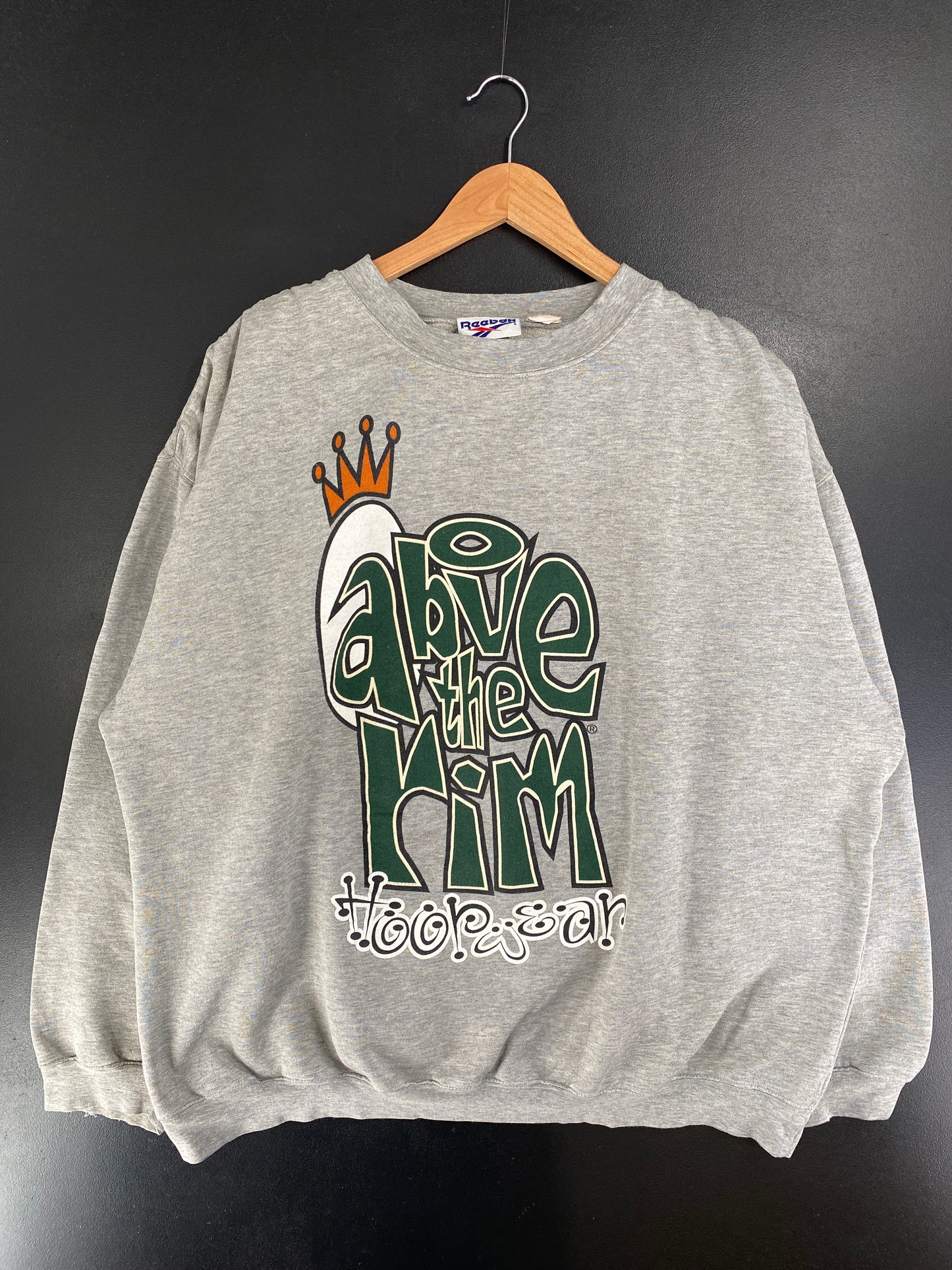 90's REEBOK Size No Tag (Approx.XL) Vintage Sweat-shirt / G3599S