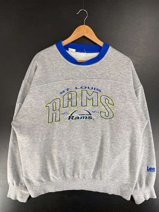 90’s ST. LOUIS RAMS Size No Tag (Approx.XL) Vintage NFL Sweatshirt / G6370S