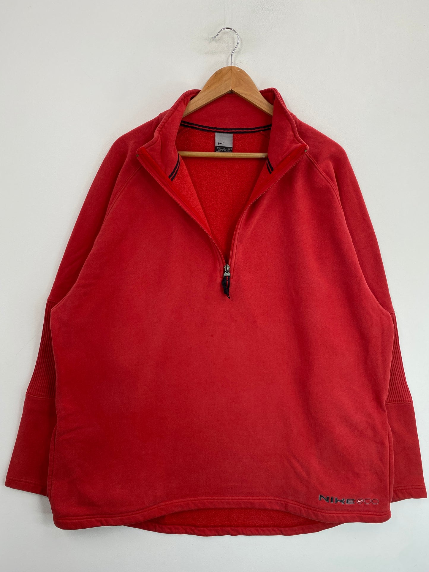 00’ NIKE Size XL Vintage Half Zip-up Sweat-shirt / G7207S