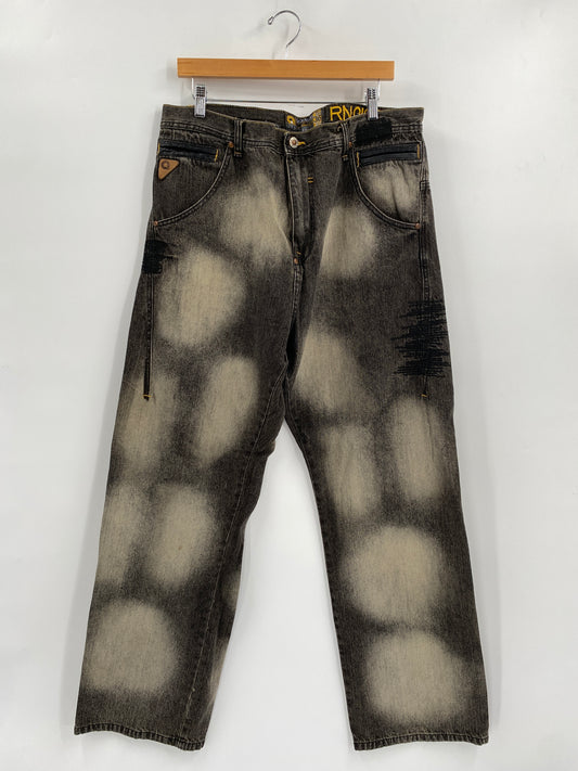 Vintage AKADEMIKS Size W36 x L32 Denim Pants / G3683P