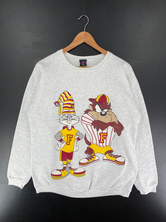 1993 WARNER BROS x FLORIDA STATE Made in USA Size L Vintage Sweat-shirt / F3207S