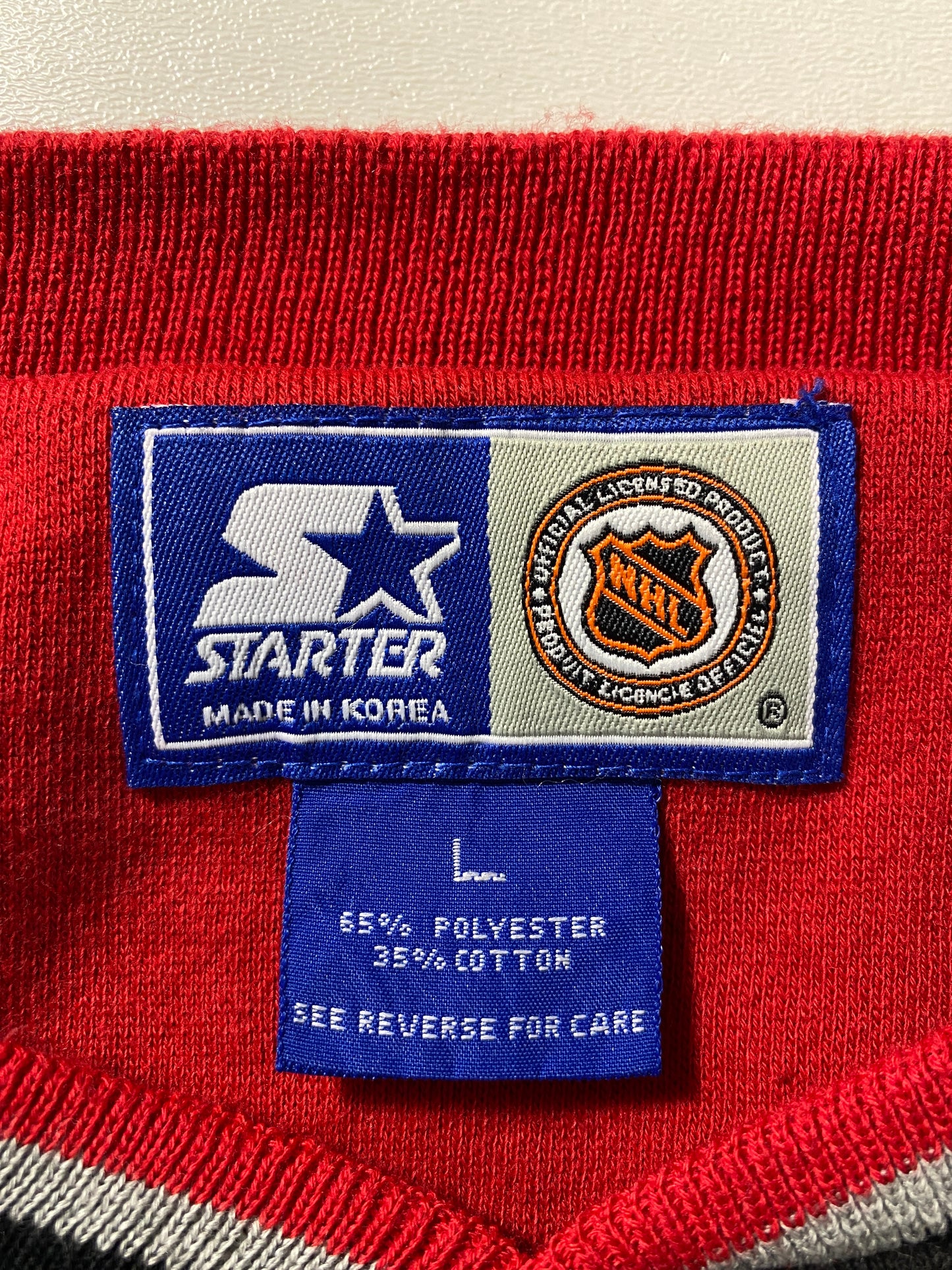 90’s STARTER x CHICAGO BLACKHAWKS Size L NHL Sweat-Shirt/ G26S