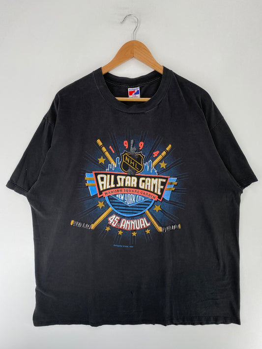 1994 ALL STAR GAME Made in USA Size XXL Vintage NHL T-shirt / F9268T